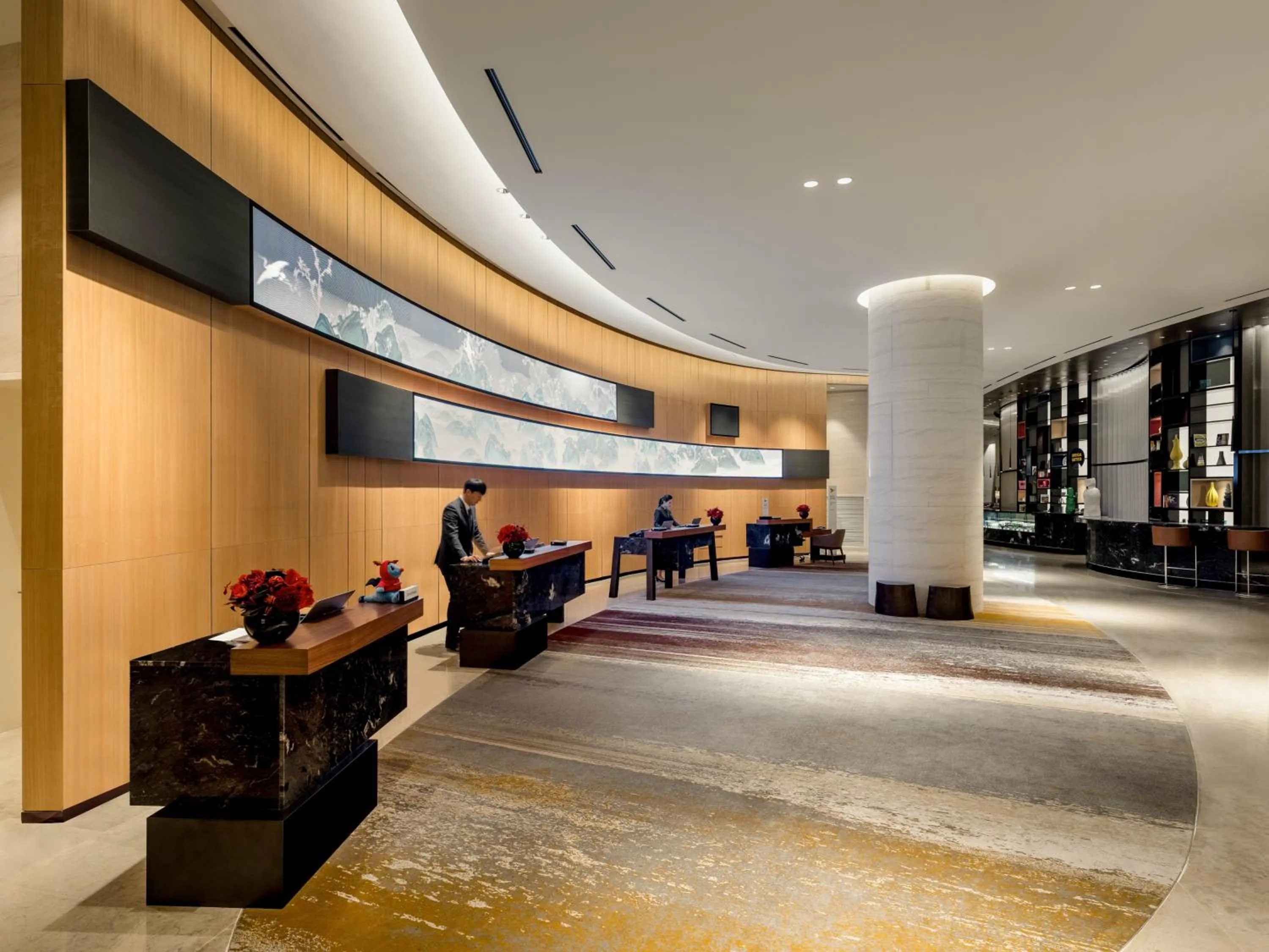 Lobby or reception in Novotel Ambassador Seoul Yongsan