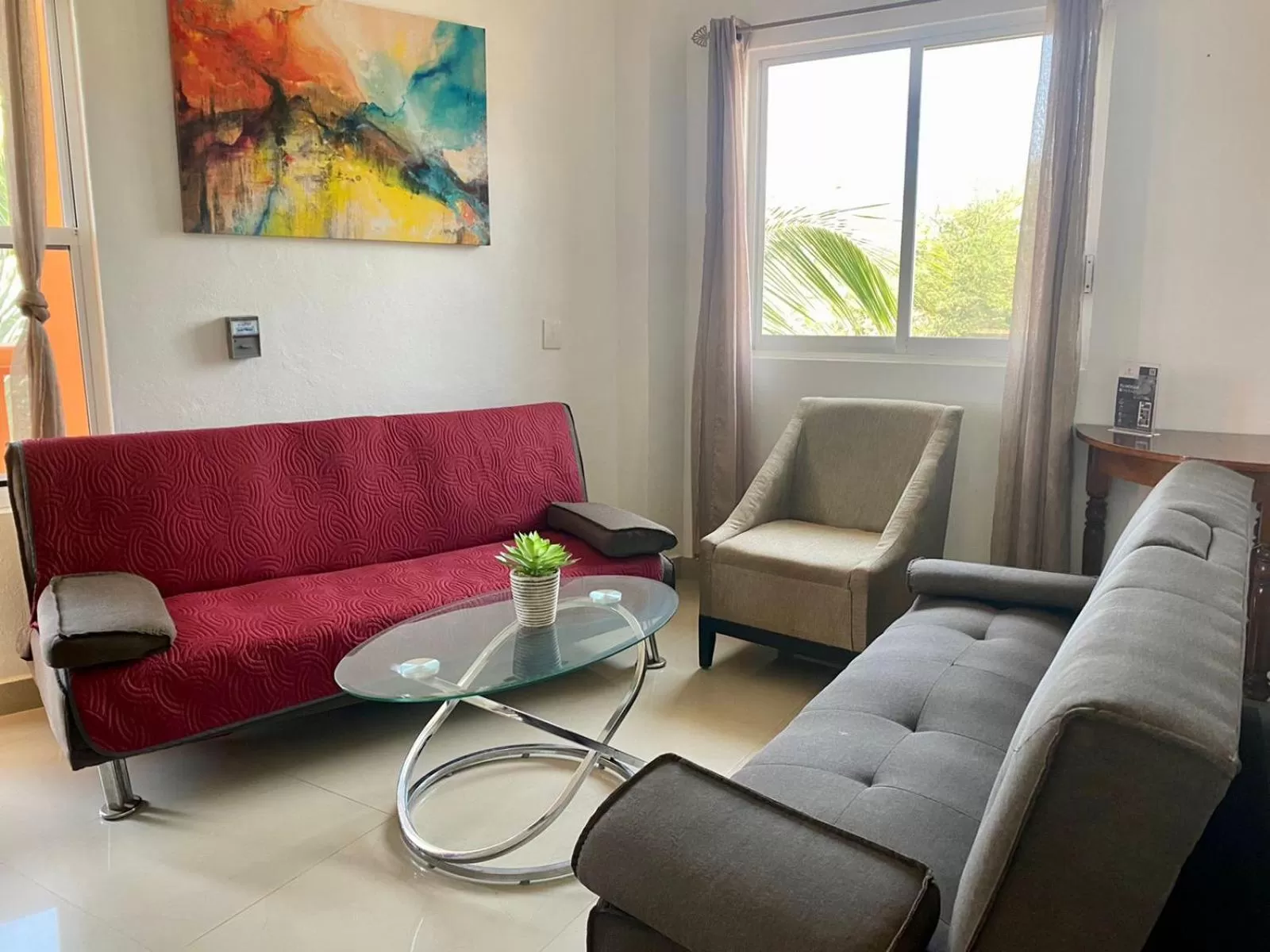 Living room, Seating Area in Suites Ximajo