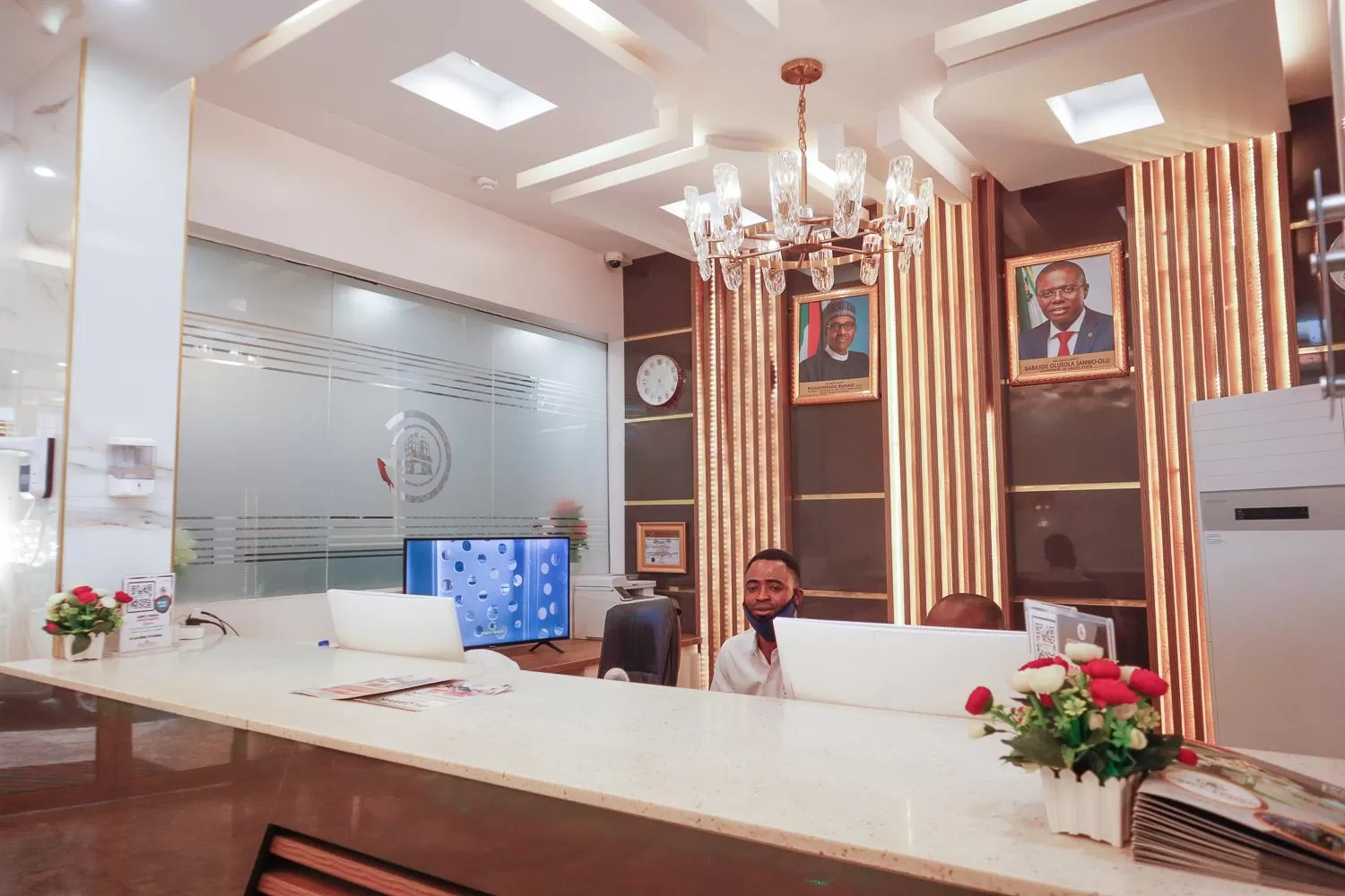 Lobby or reception in God's Touch Apartments Signature