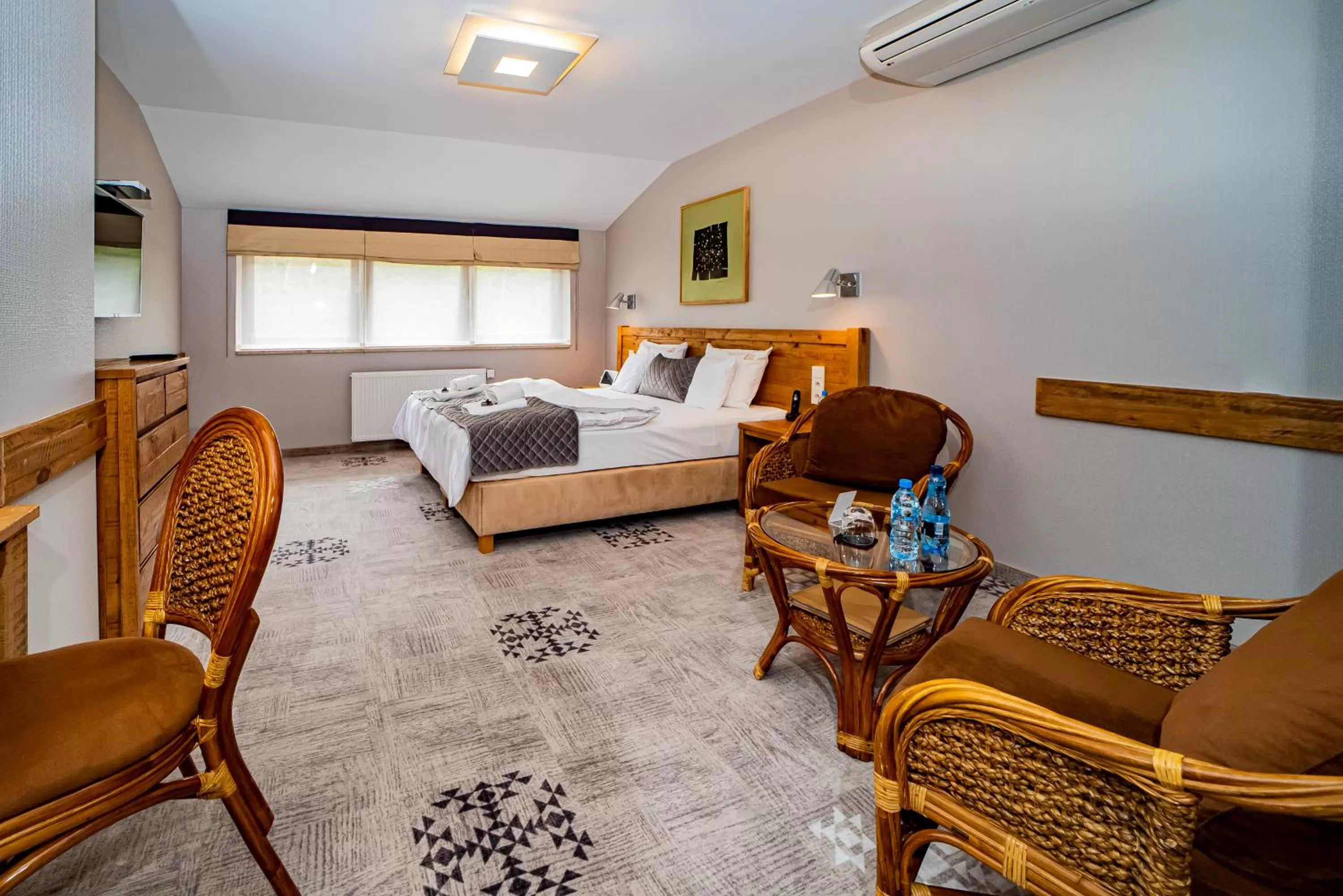 Bed in Hotel Żywiecki Medical SPA & Sport Żywiec