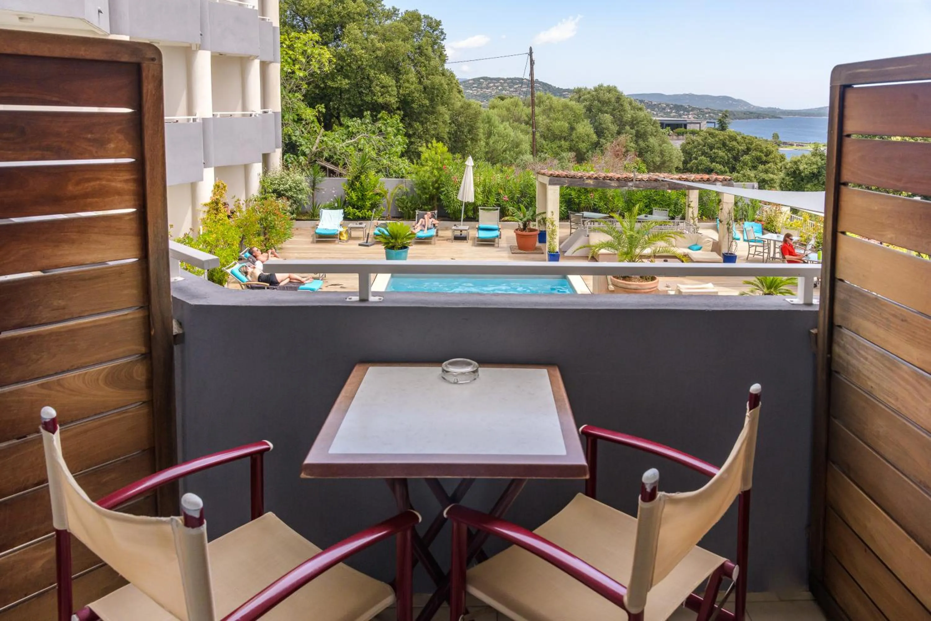 Balcony/Terrace in Hotel Le Tilbury