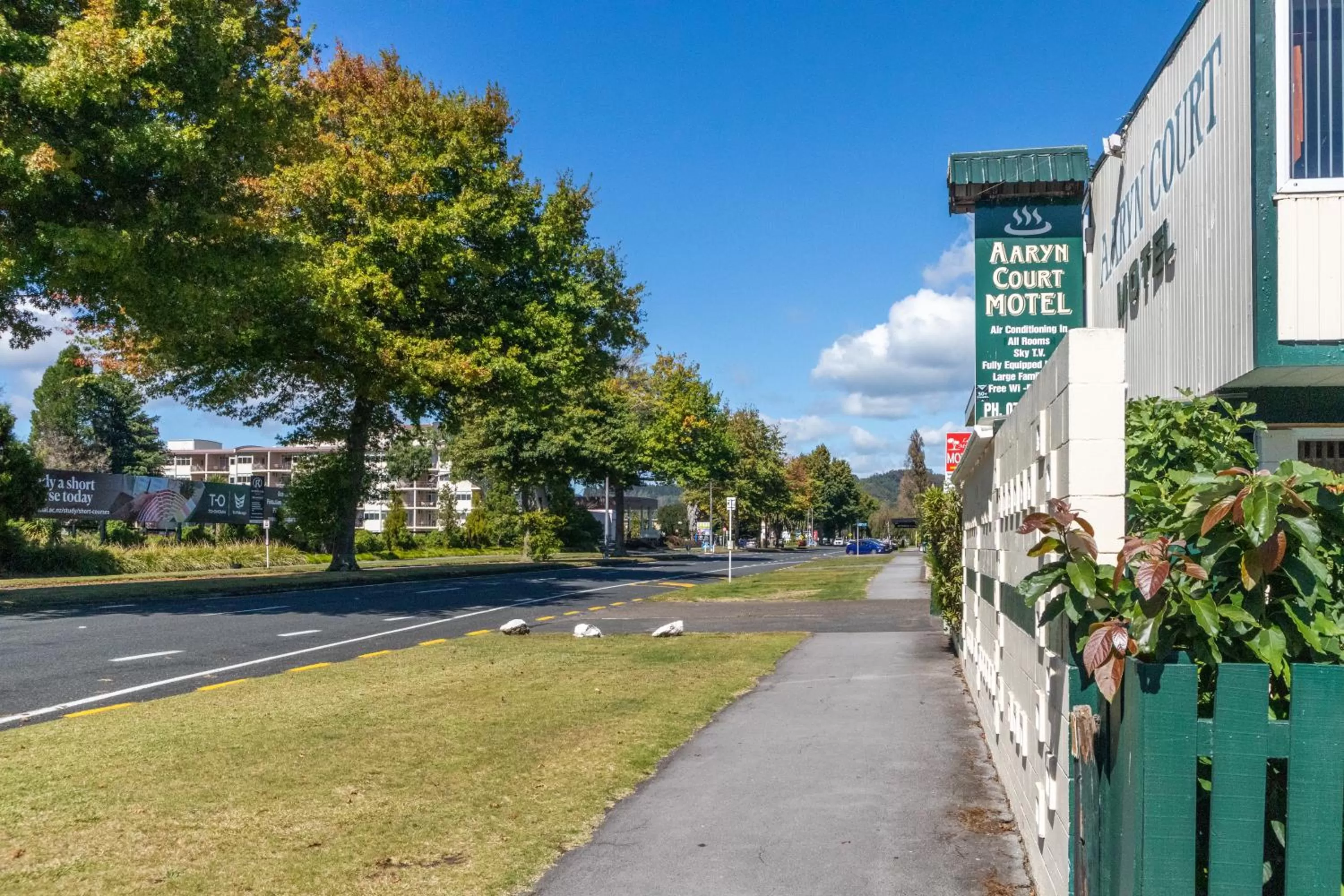 Day in Aaryn Court Motel