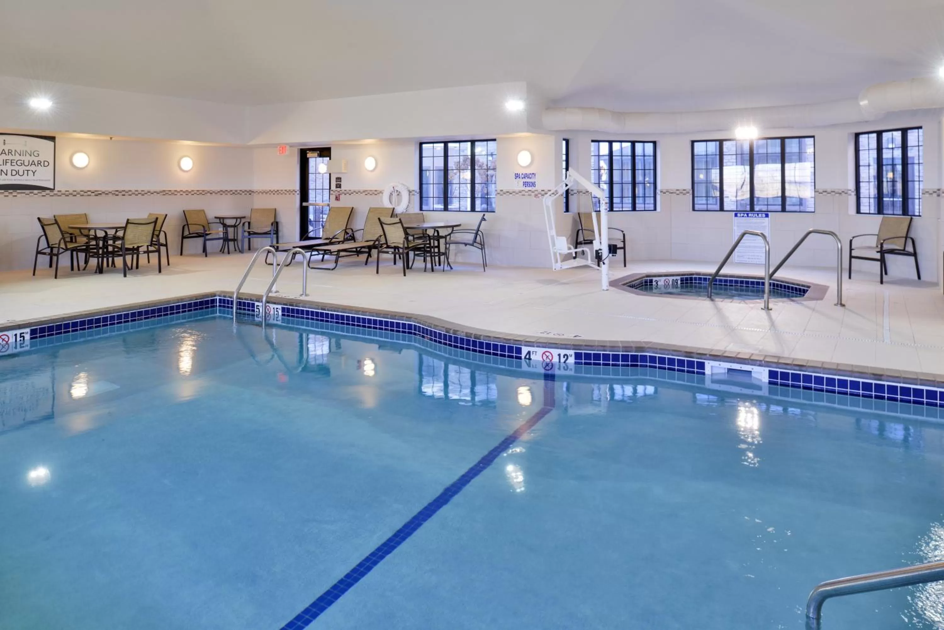 Swimming pool in Staybridge Suites Rochester by IHG
