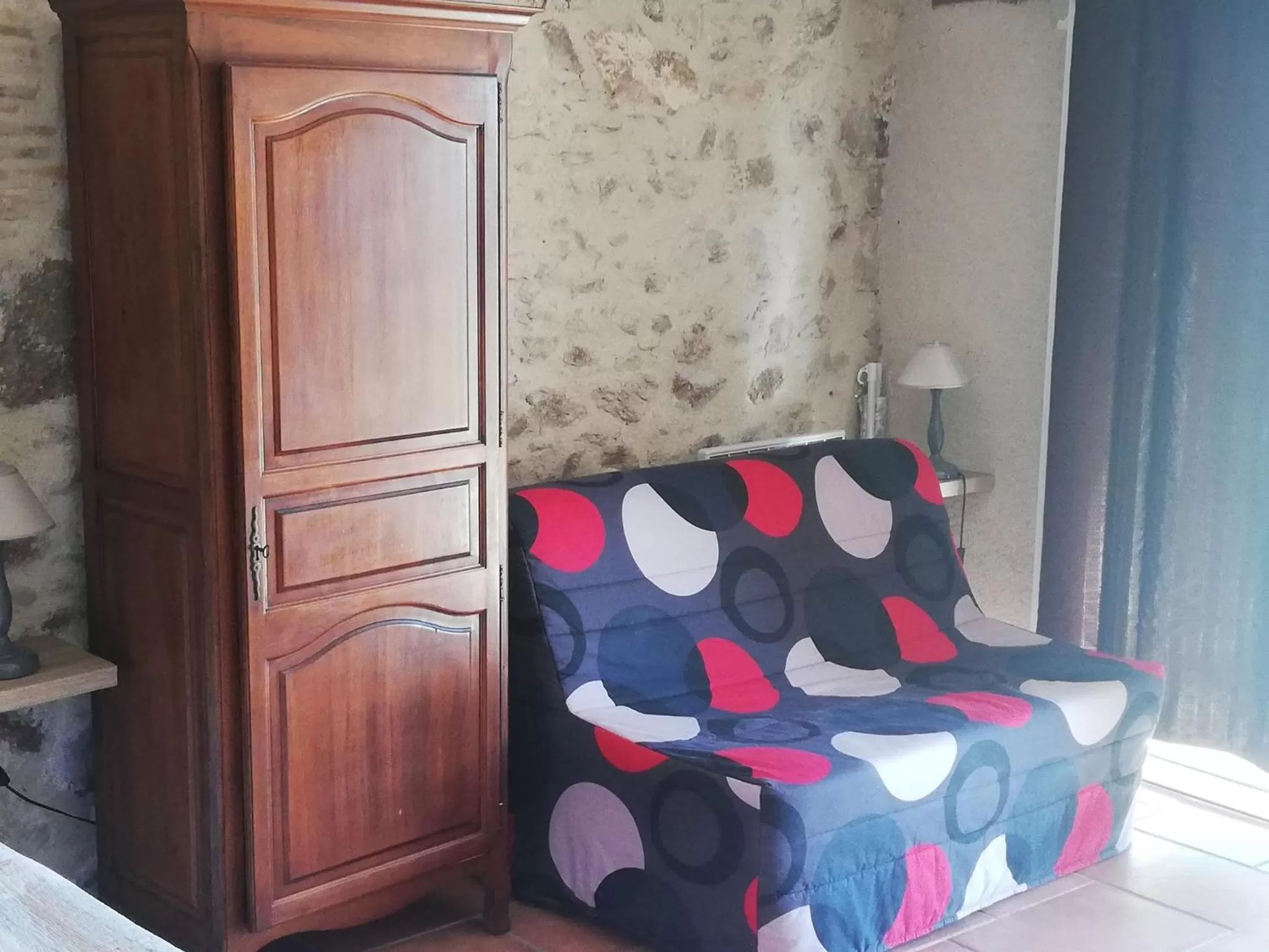 Bed in AUBERGE LA BOUCHOLIERE