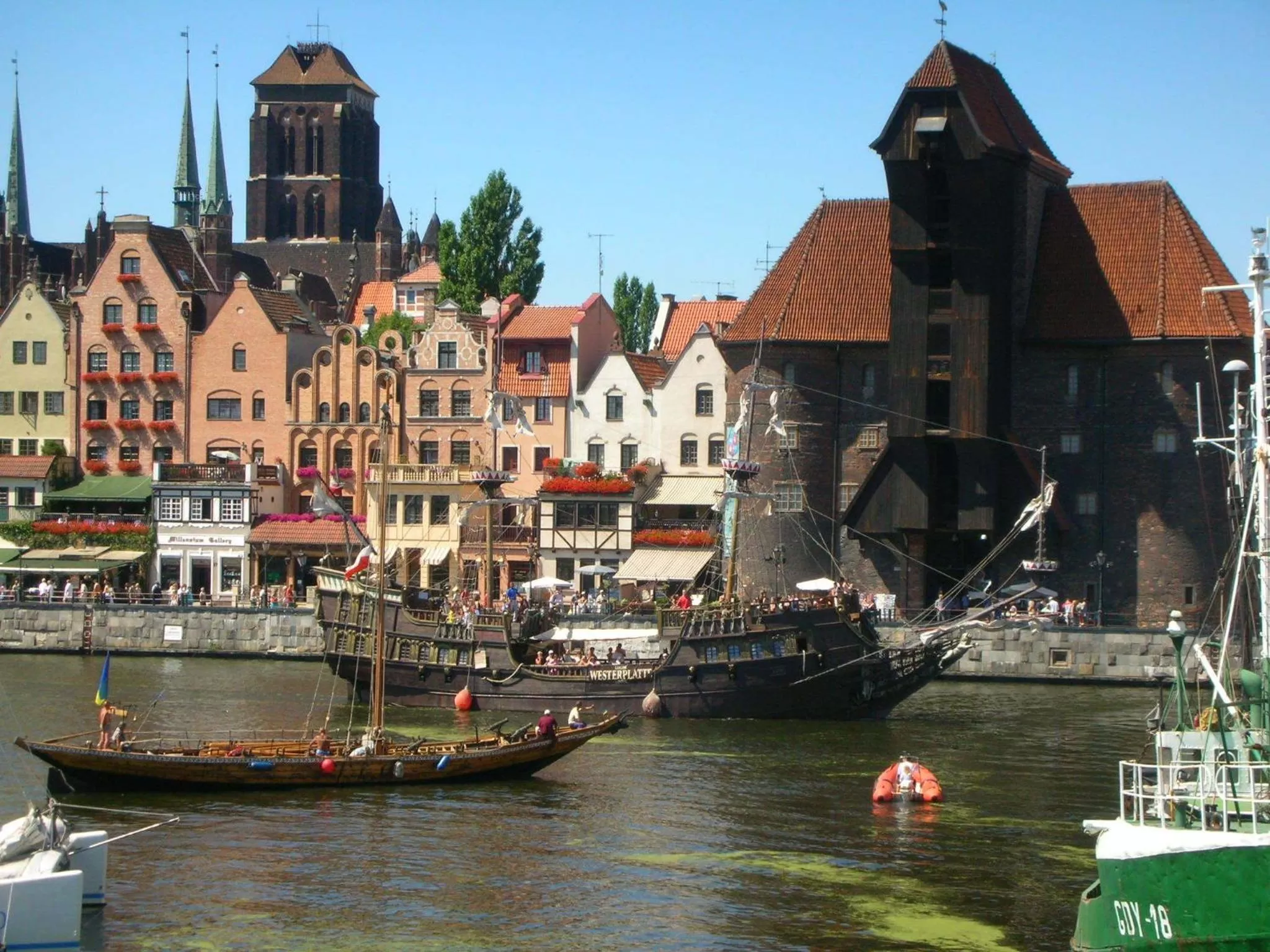 Nearby landmark in Podewils Old Town Gdansk