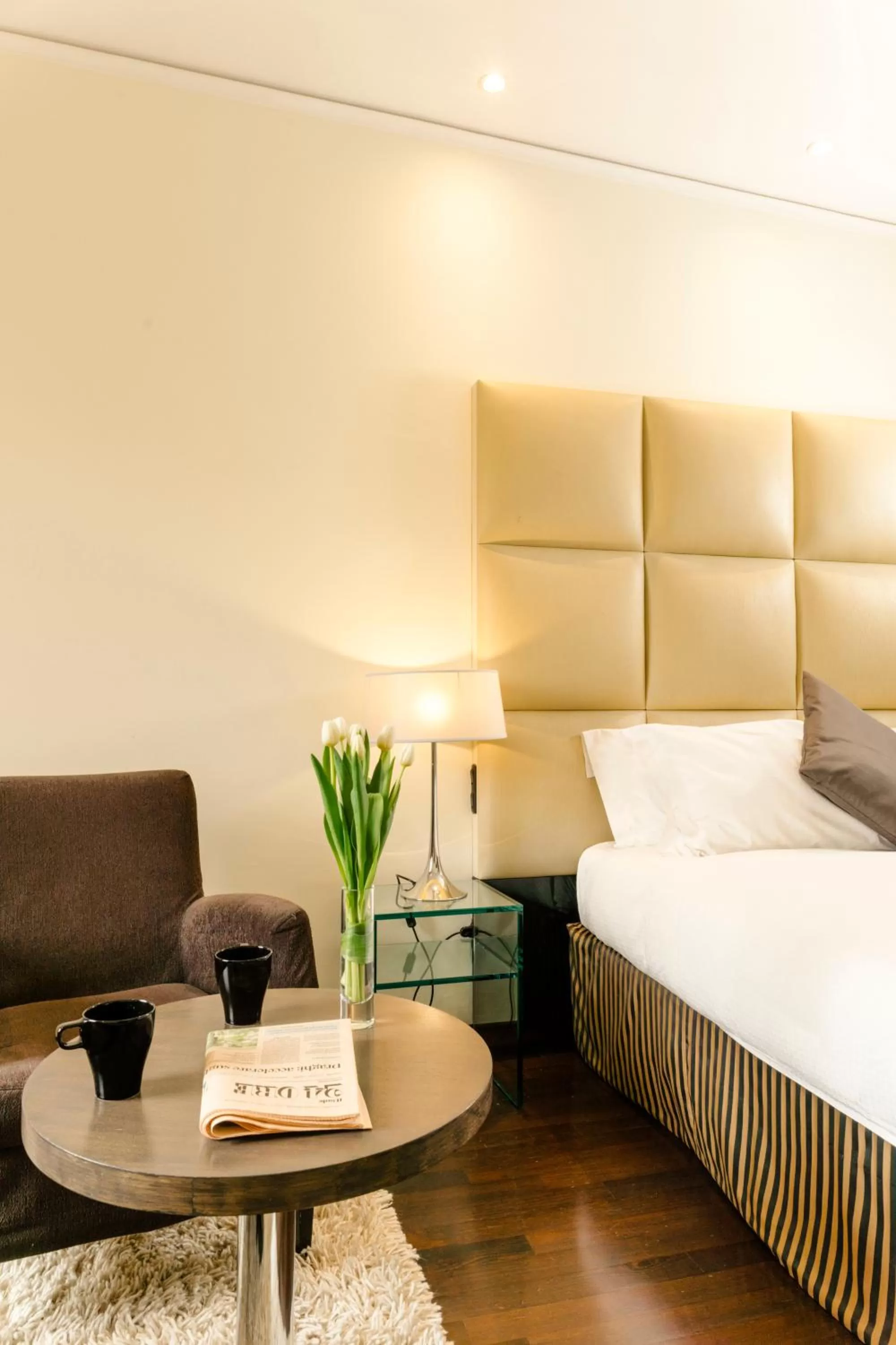 Bed in Cosmopolitan Hotel