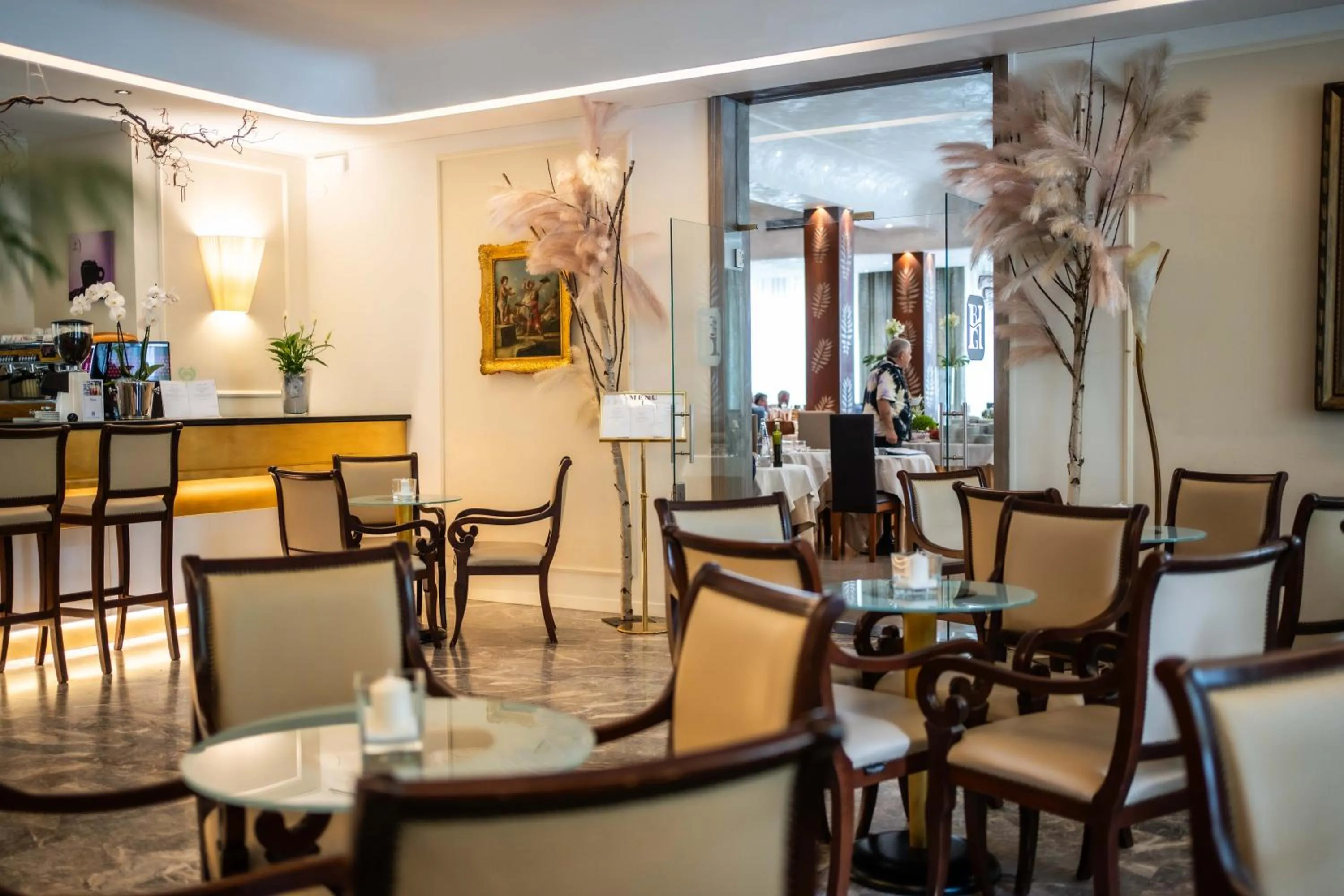 Lounge or bar in Hotel Terme Milano