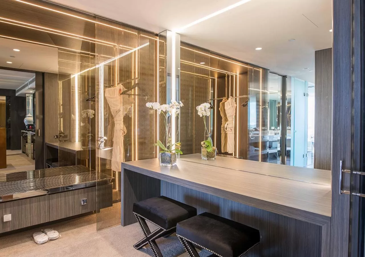 wardrobe in Emporium Hotel South Bank