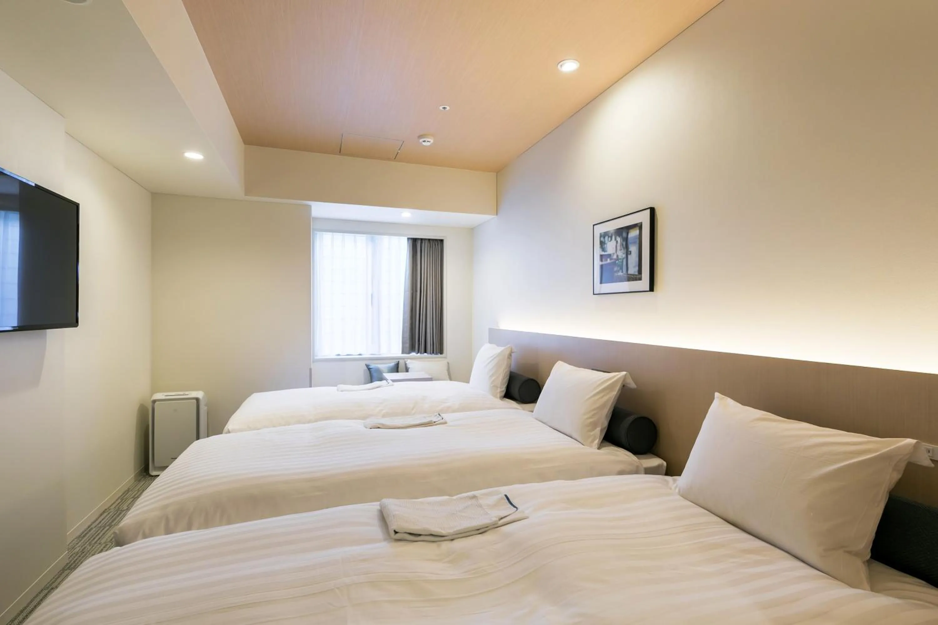 Photo of the whole room, Bed in Ginza Capital Hotel Moegi