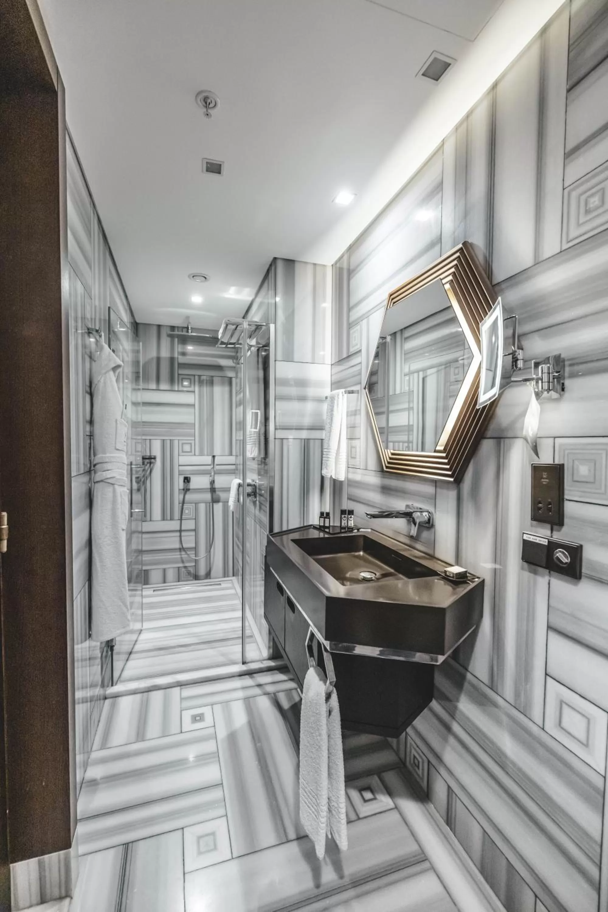 Shower in The Galata Hotel Istanbul - MGallery Collection