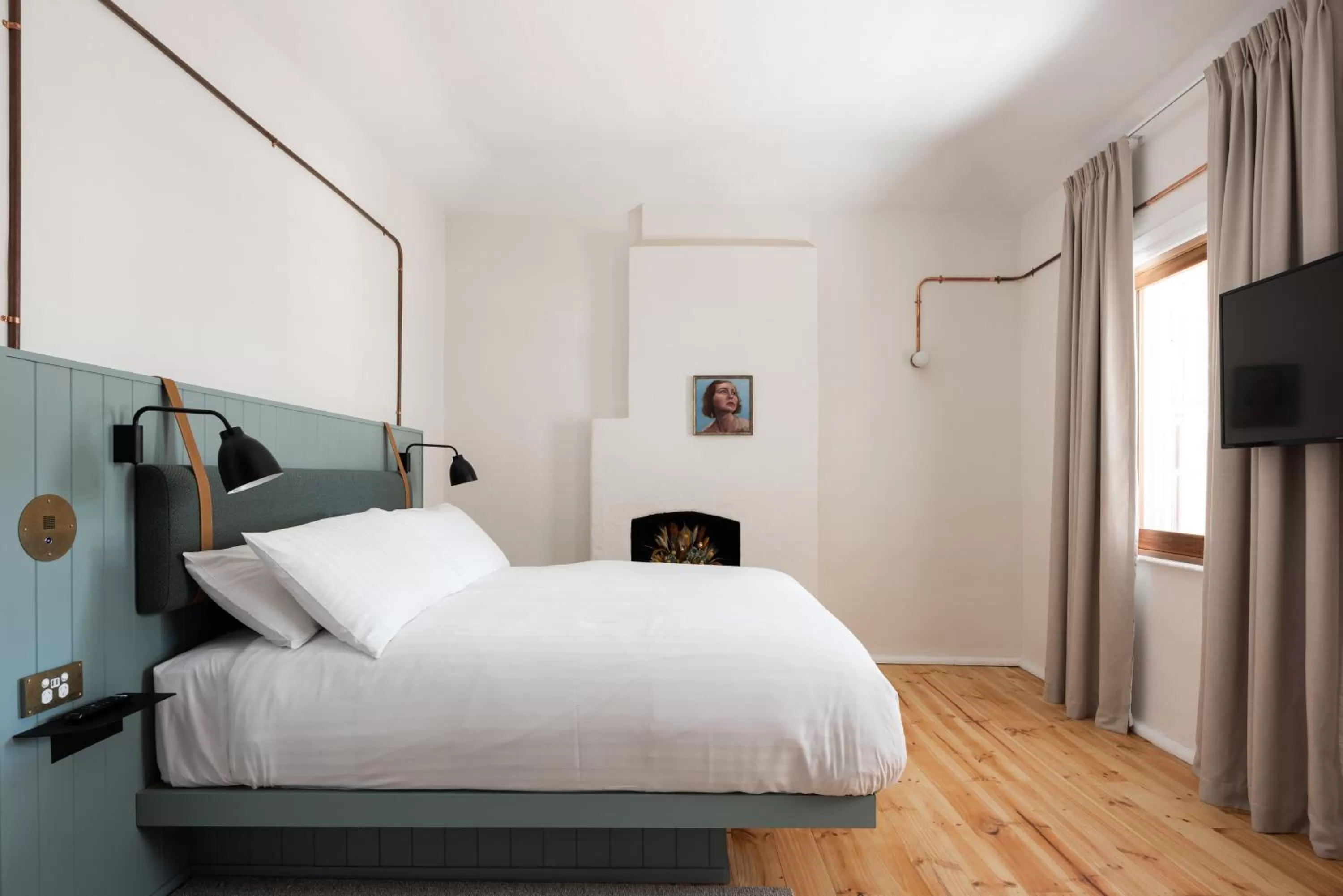 Bedroom, Bed in Garde and Warders Hotel