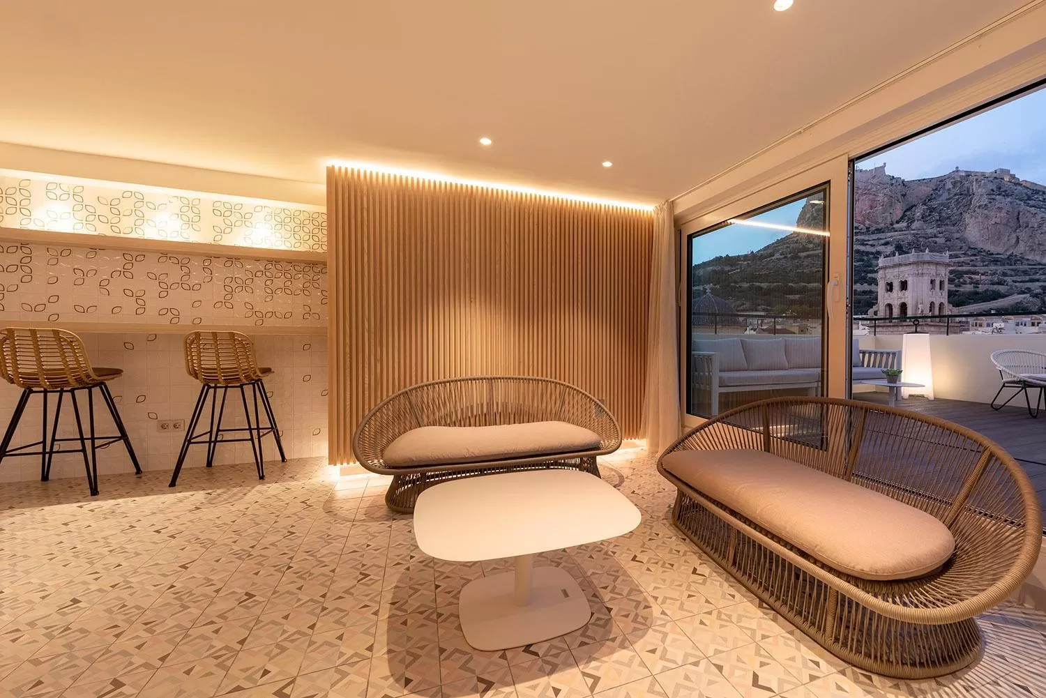 Balcony/Terrace in Eurostars Mediterranea Plaza