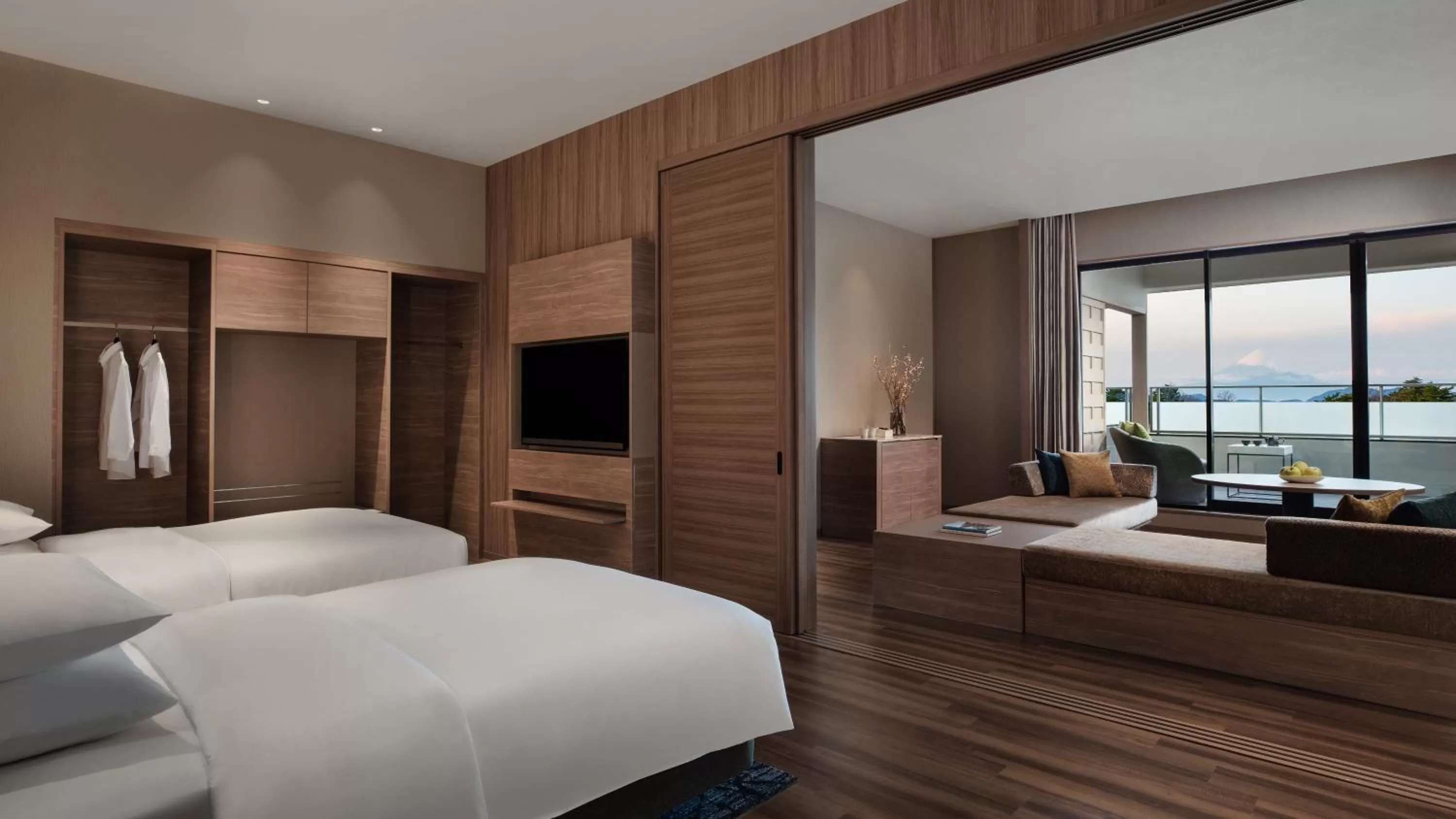 Photo of the whole room, Bed in Izu Marriott Hotel Shuzenji