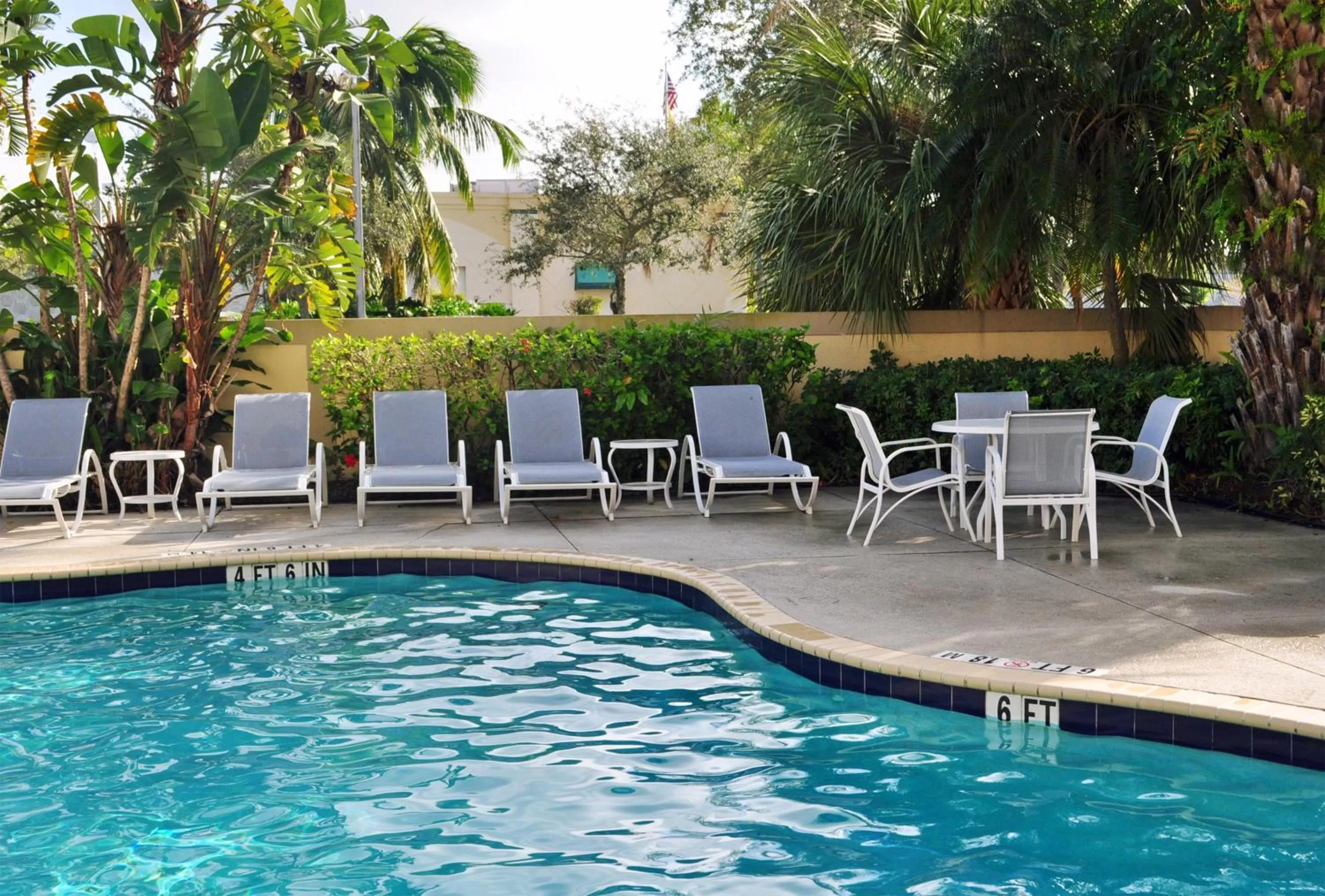 Swimming pool in Holiday Inn Express Boca Raton - West by IHG