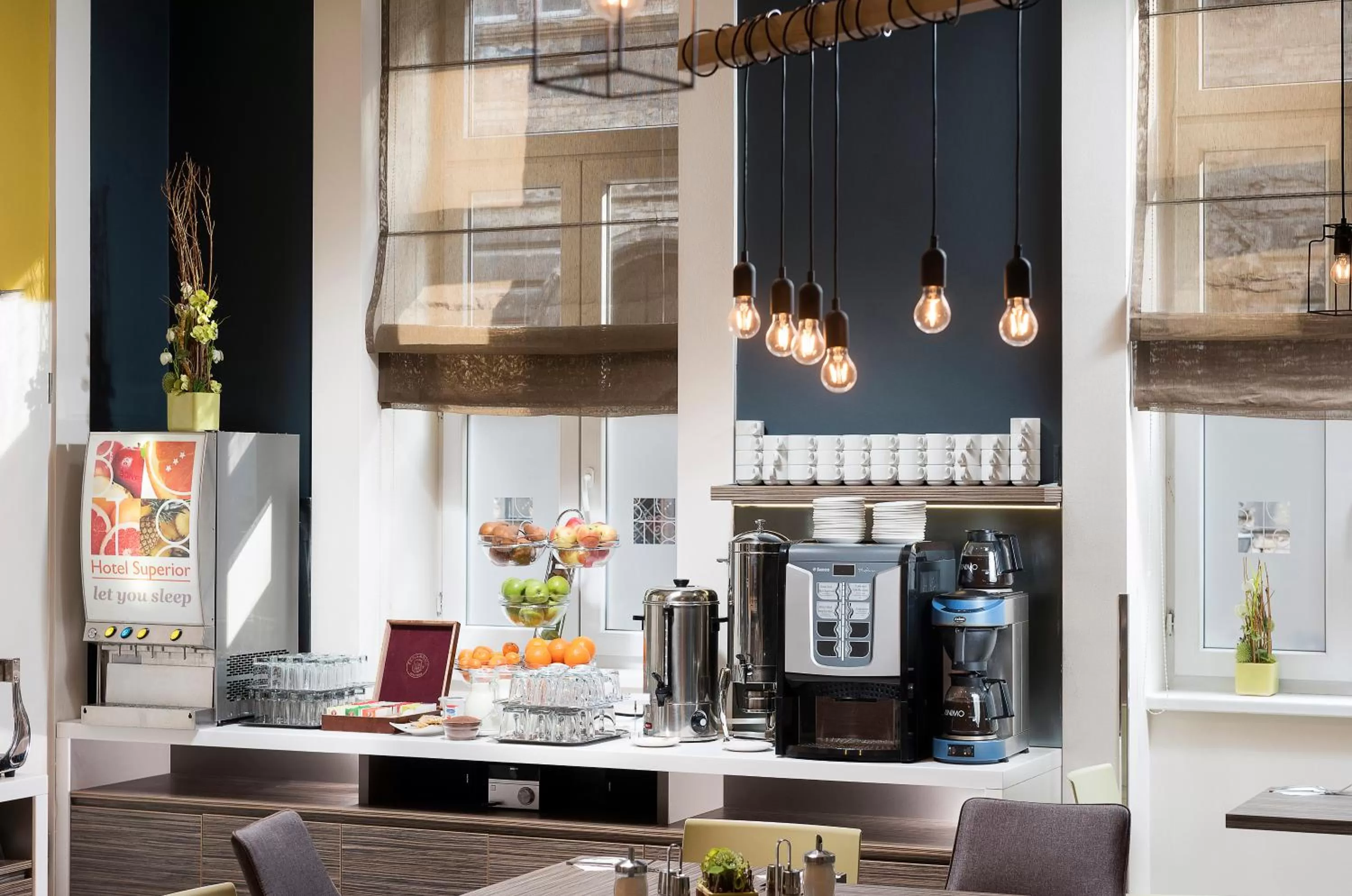 Buffet breakfast in Bo18 Hotel Superior