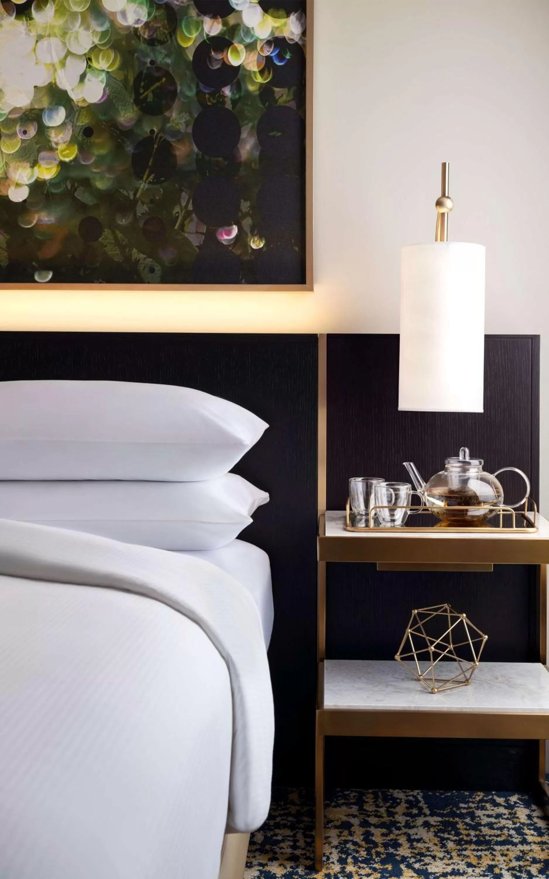 Bed in Las Vegas Hilton At Resorts World