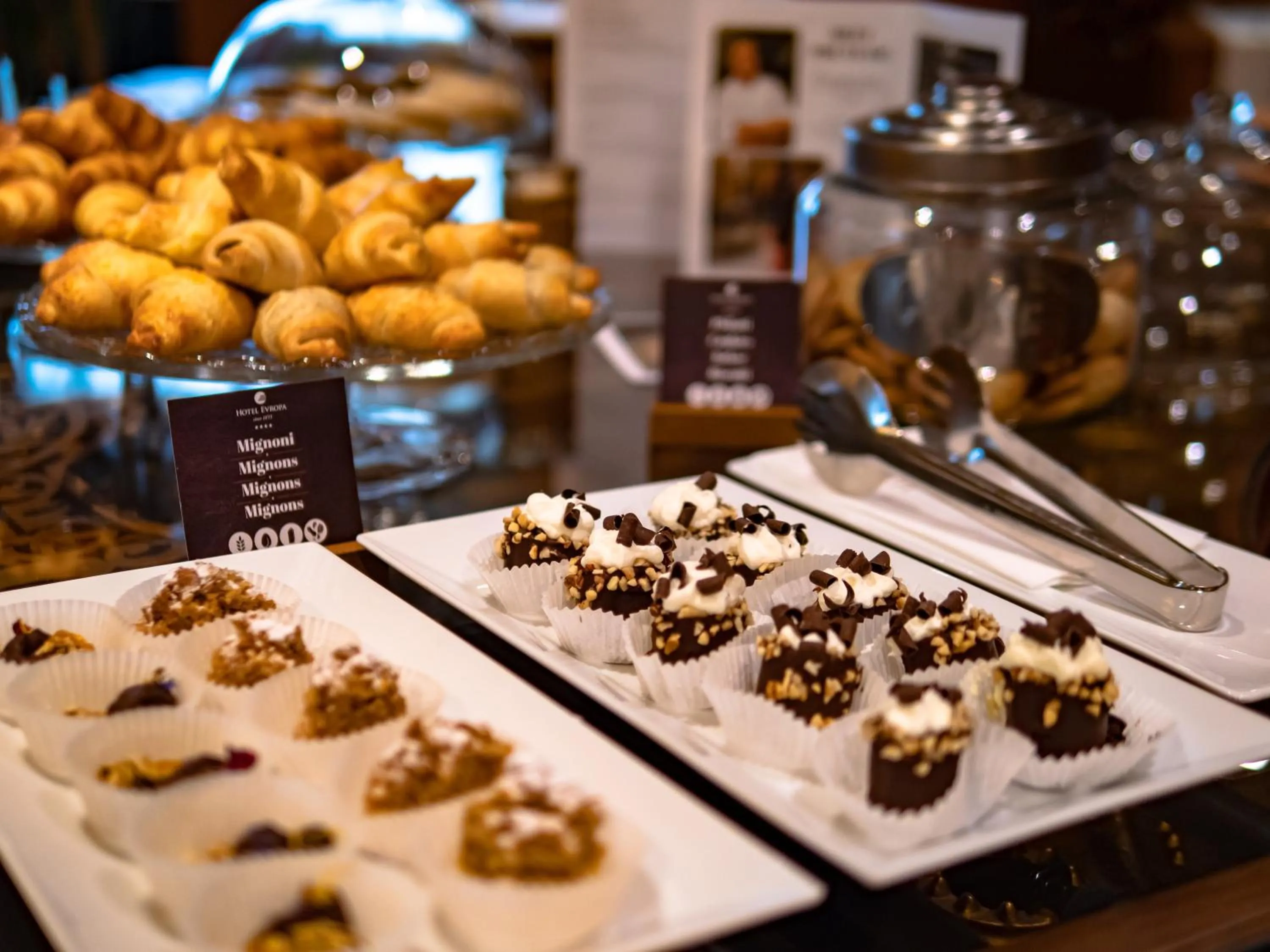 Food in Hotel Evropa