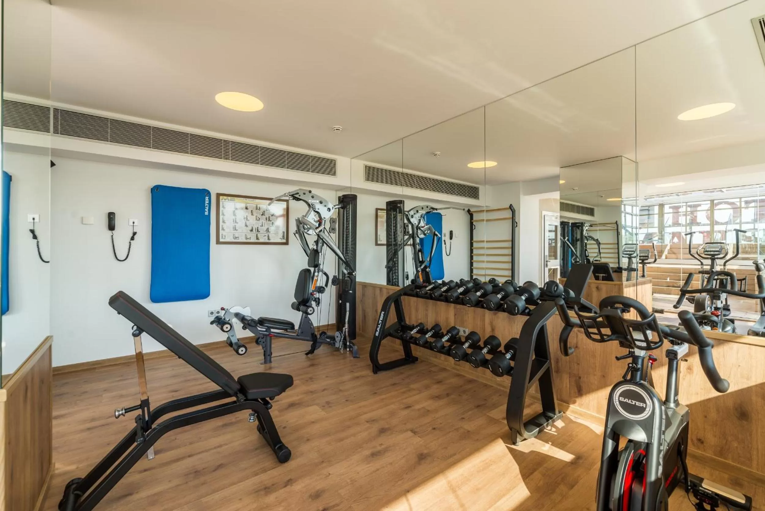 Fitness centre/facilities in Hotel Marsol
