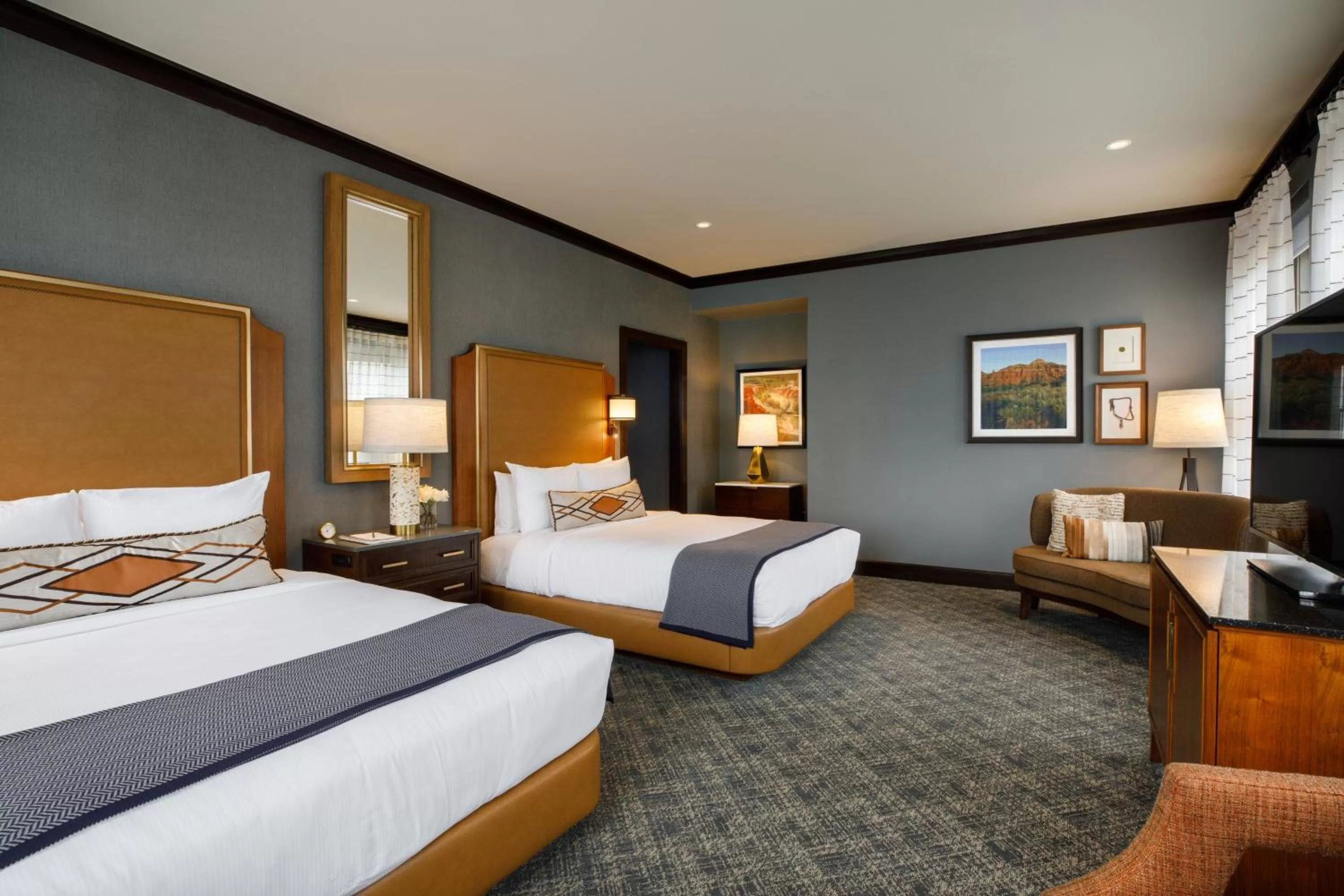 Photo of the whole room, Bed in The Barfield, Autograph Collection