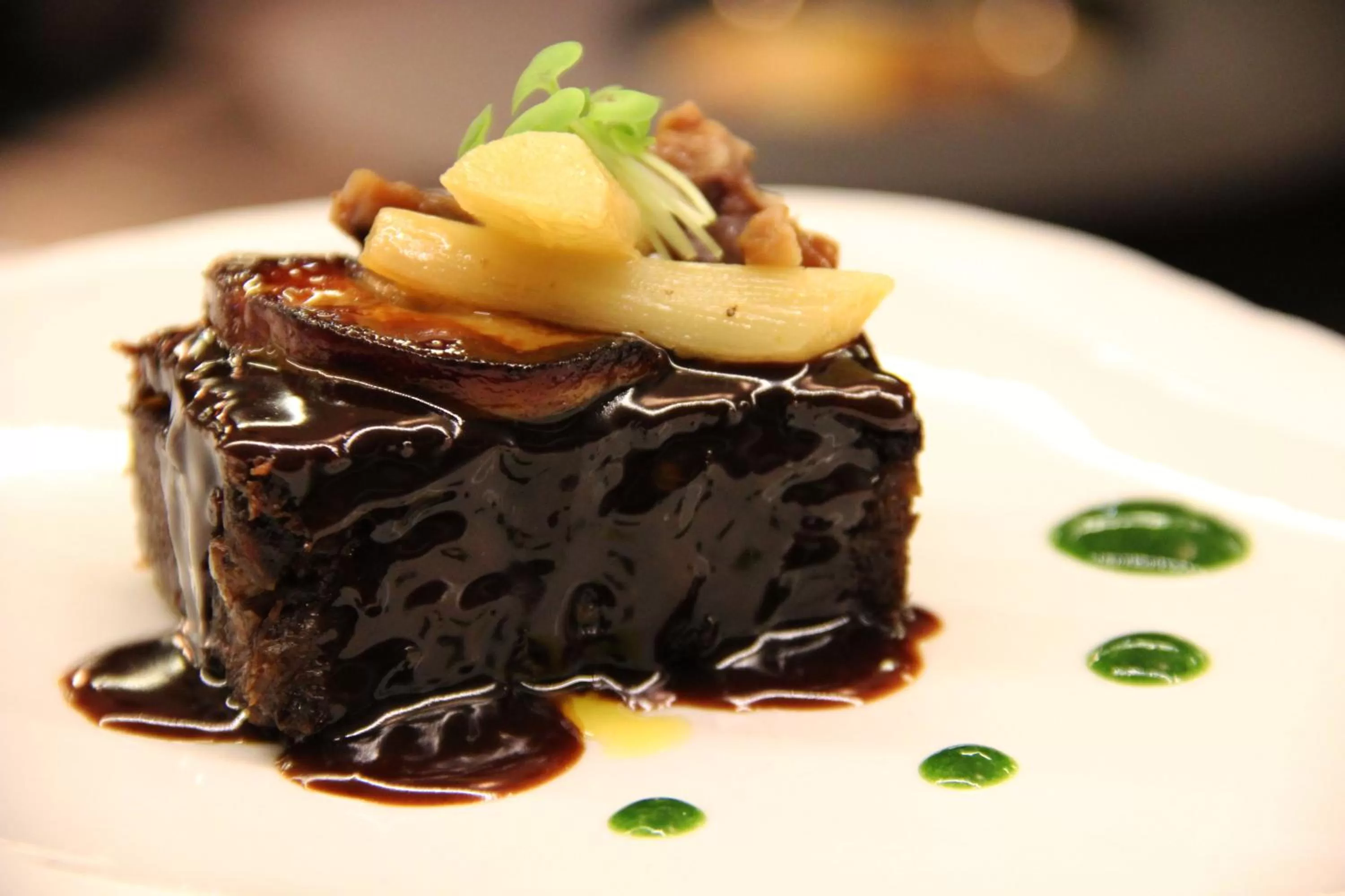 Food close-up in Ohla Eixample