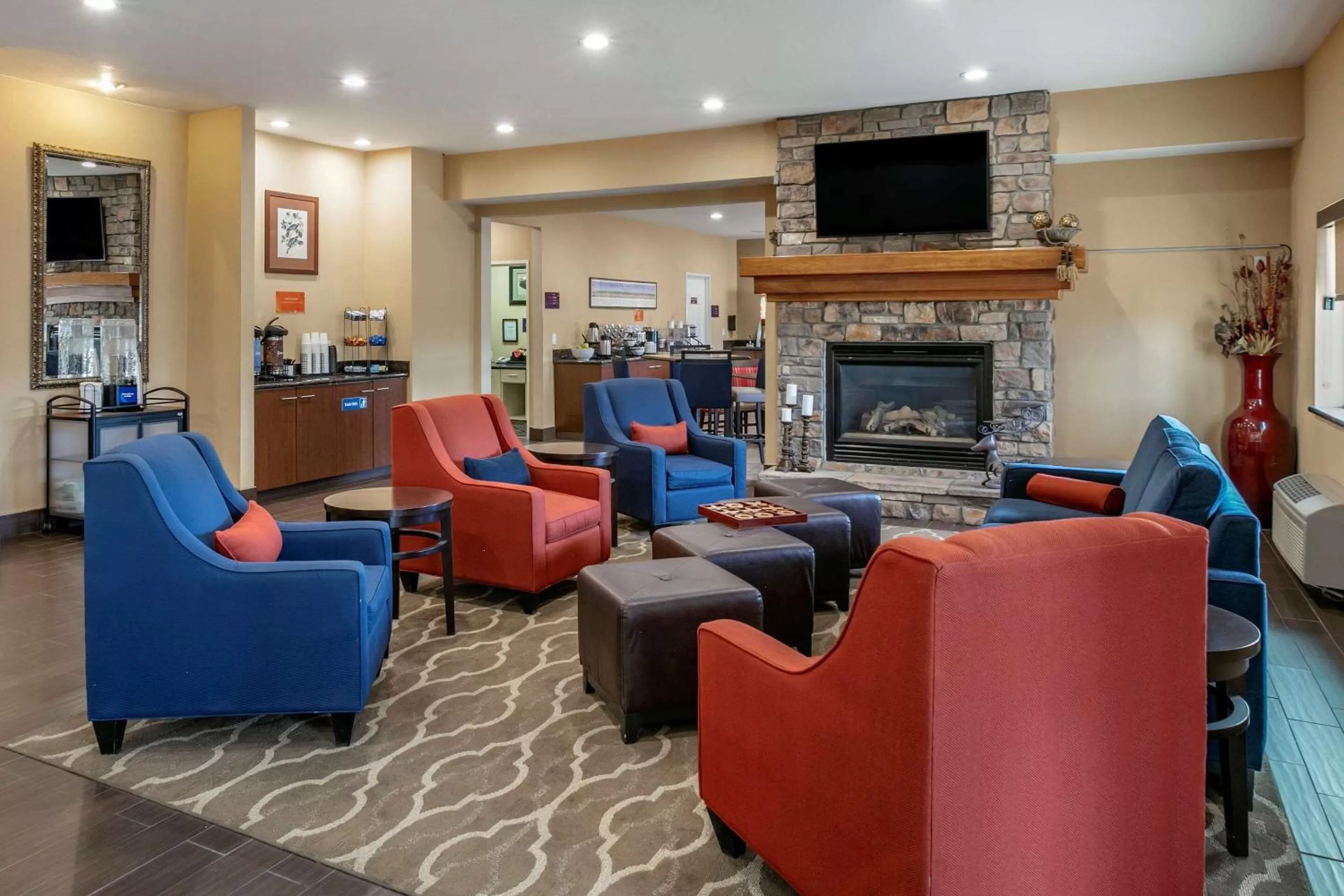 Lobby or reception in Comfort Inn Fort Collins North