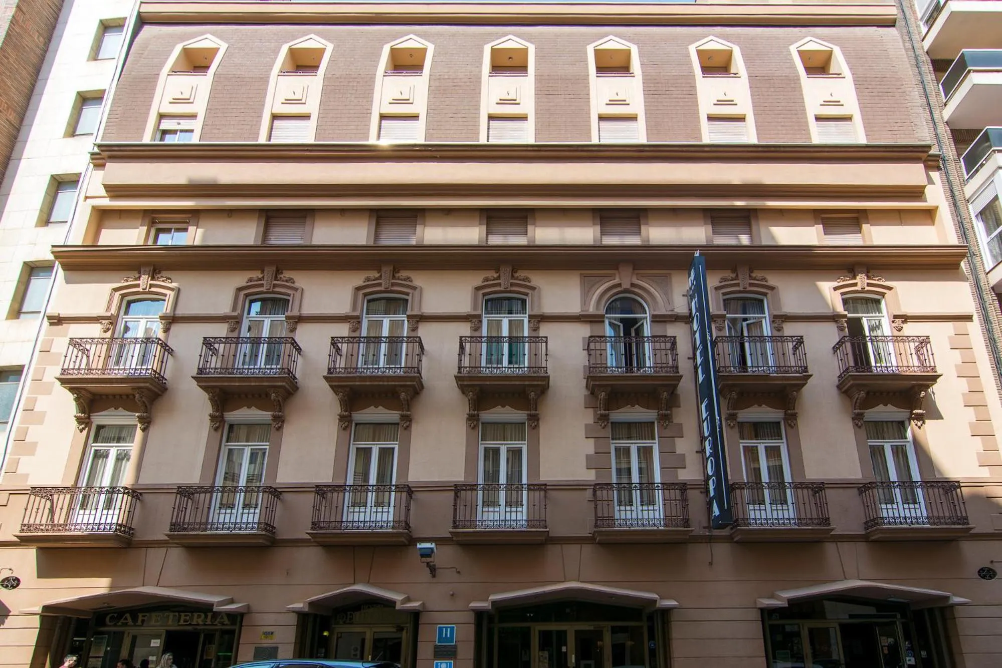 Property building in Hotel Europa