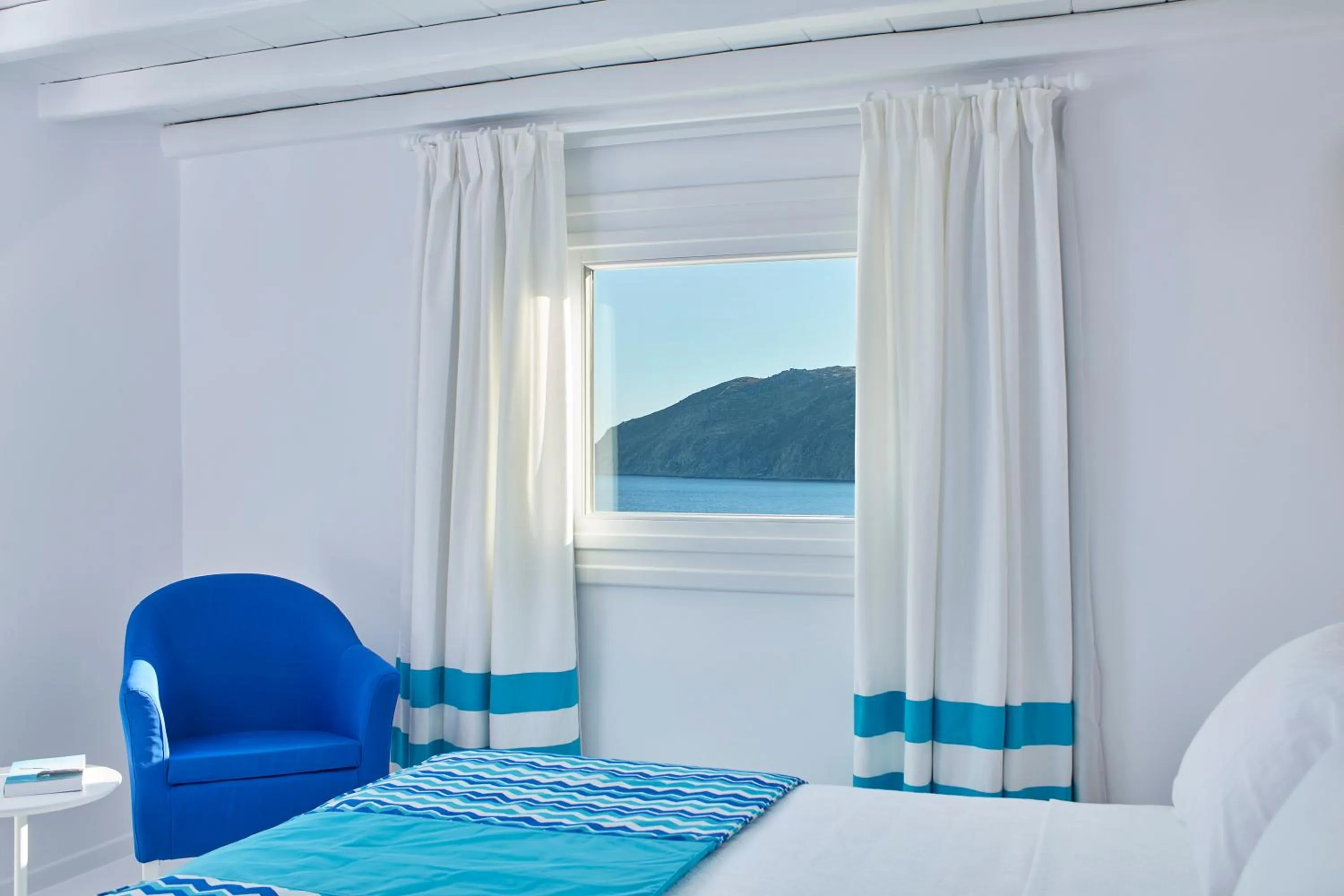 Bedroom, Bed in Archipelagos Hotel - Small Luxury Hotels of the World