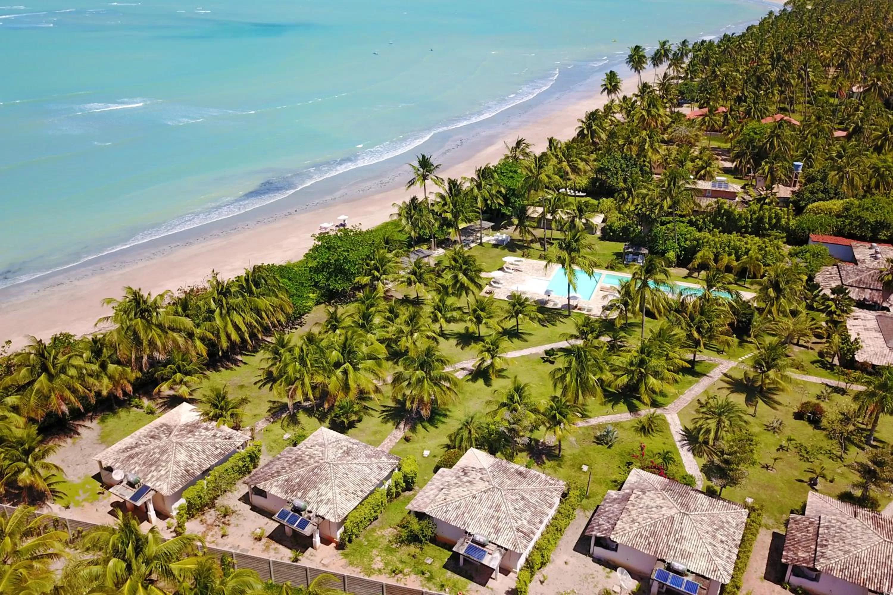 Property building, Bird's-eye View in Pousada Aldeia Beijupirá
