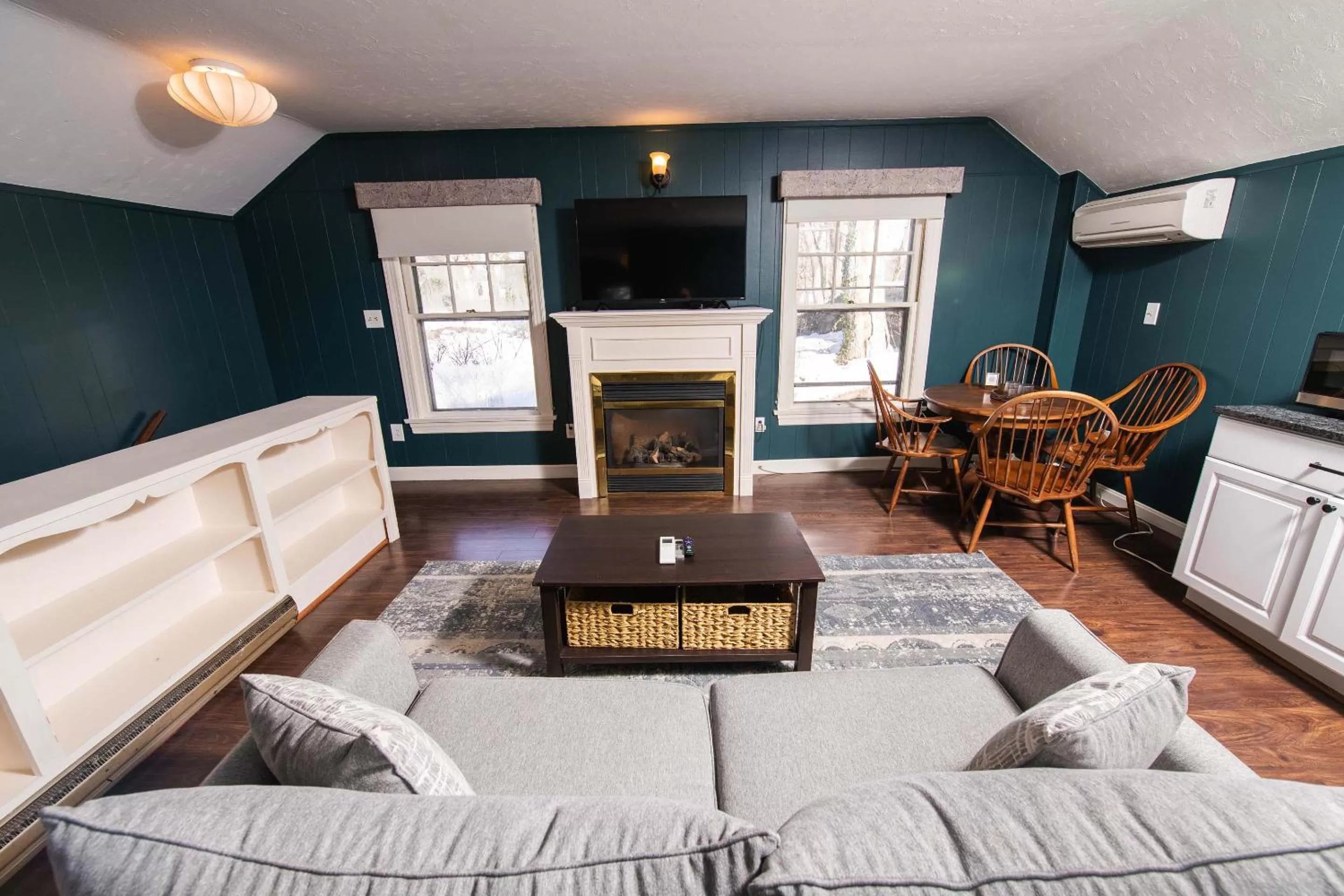 Seating area in The Dewey by The Lenox Collection