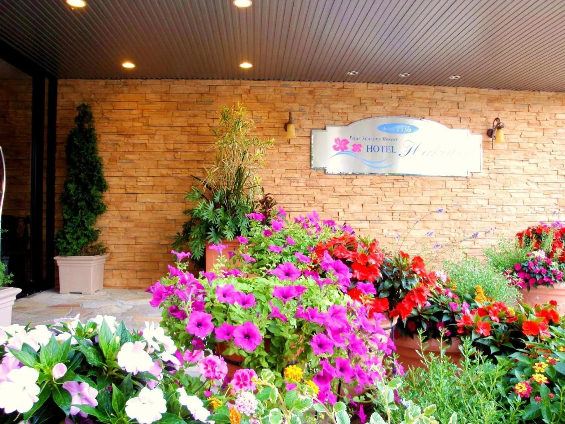 Facade/entrance in Hotel Hakuba