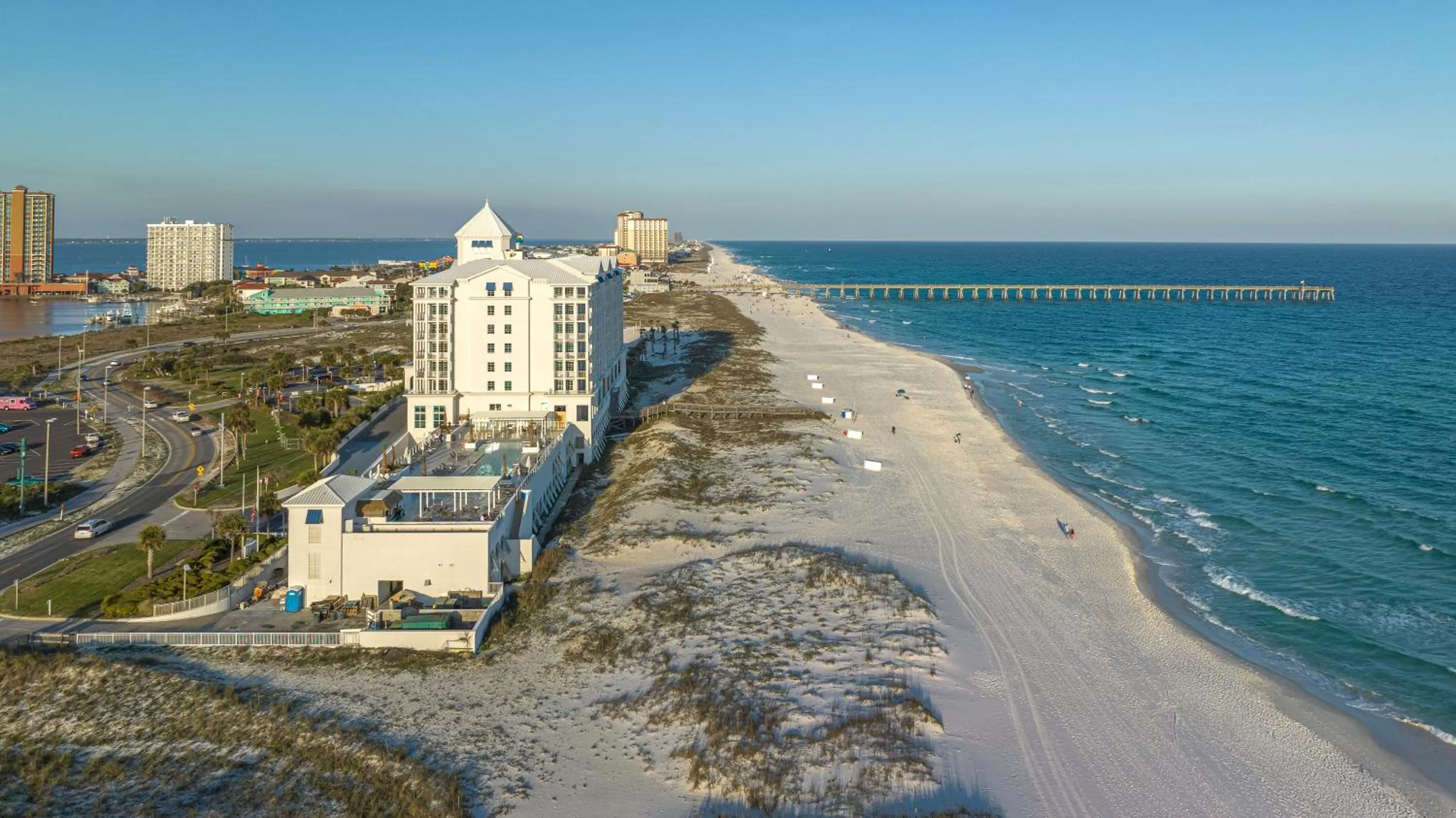 Bird's eye view in The Pensacola Beach Resort