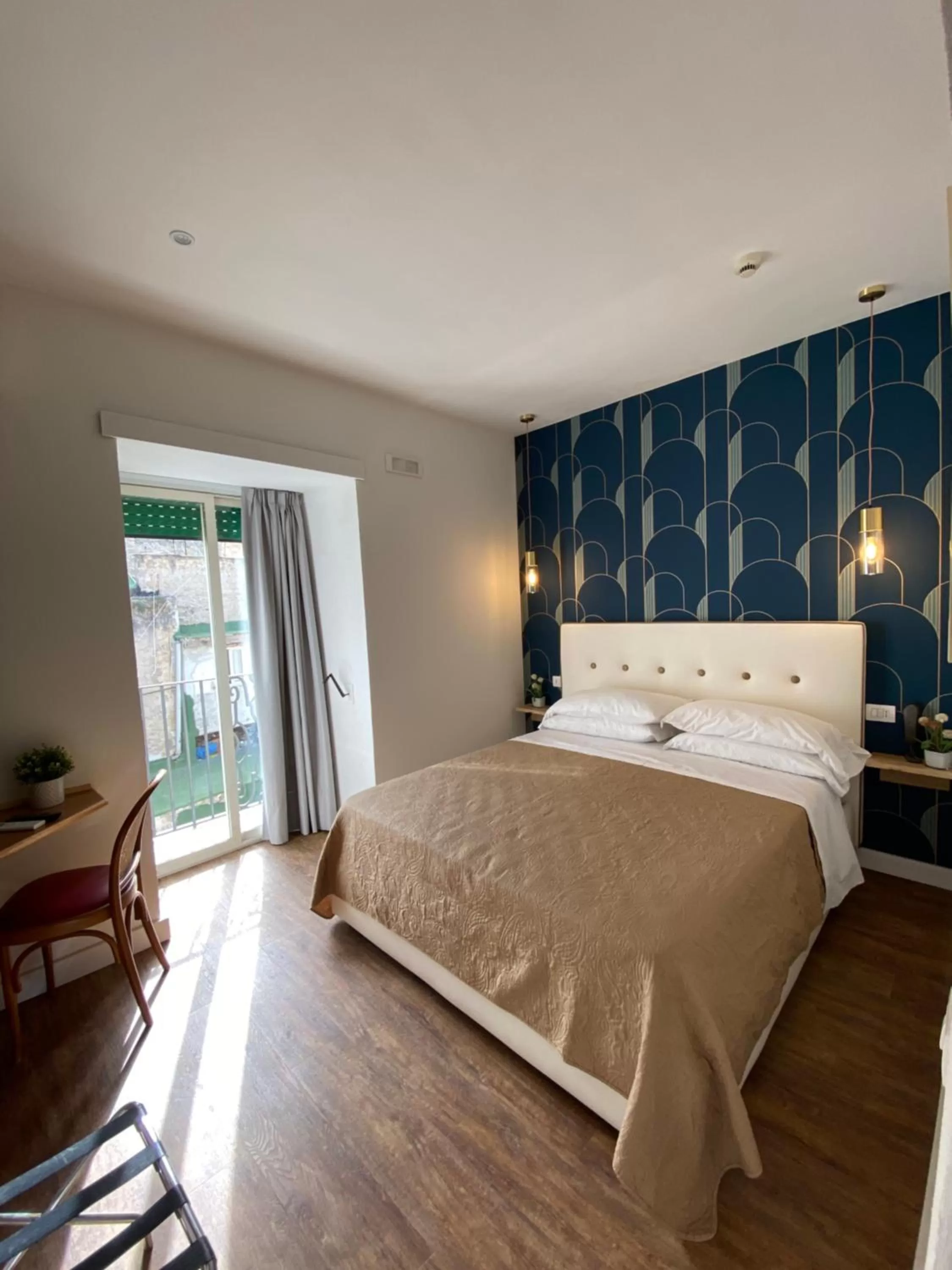 Bed in Hotel Europeo Napoli