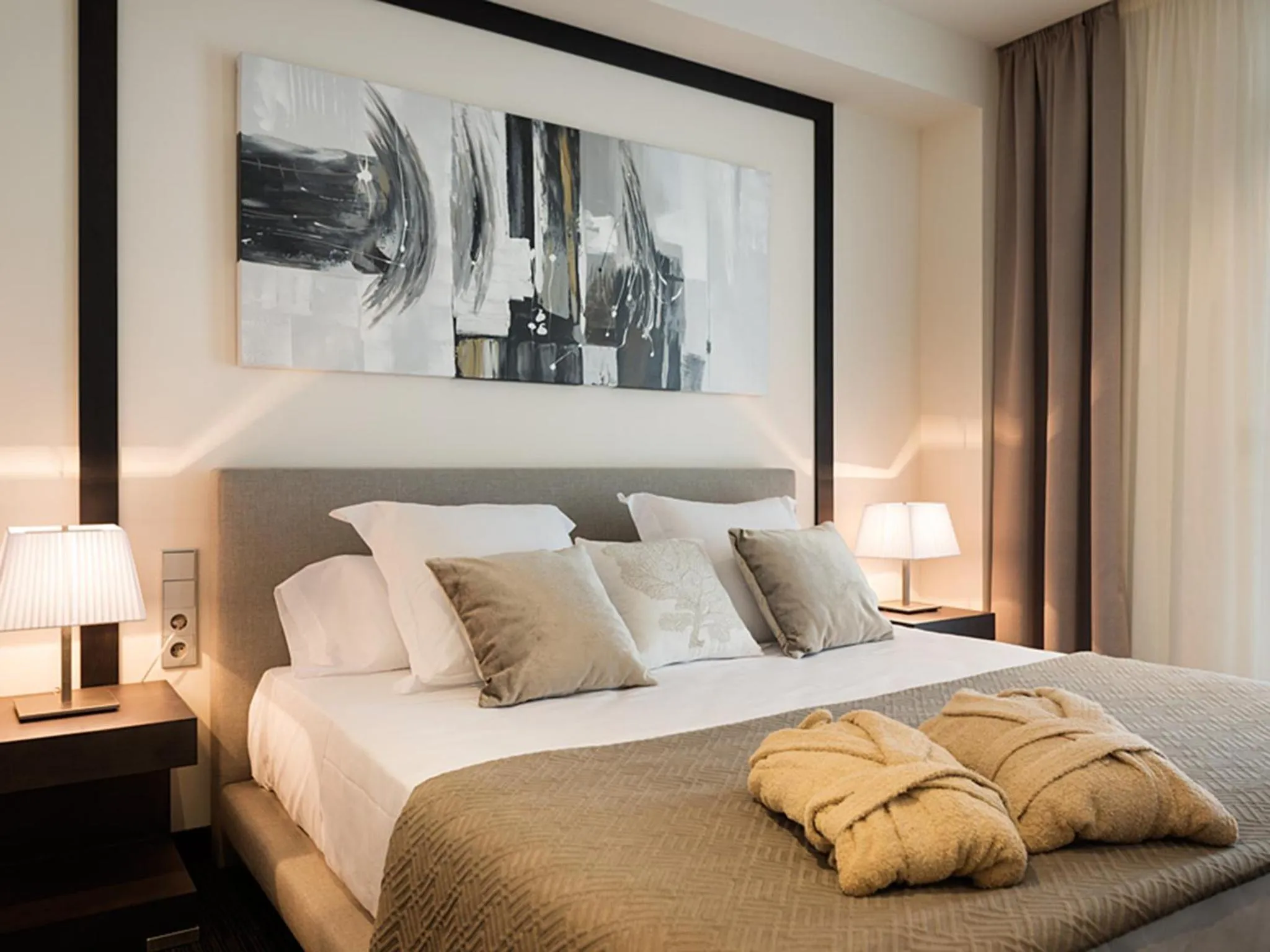 Bed in Cosmopolita Hotel Boutique & Spa