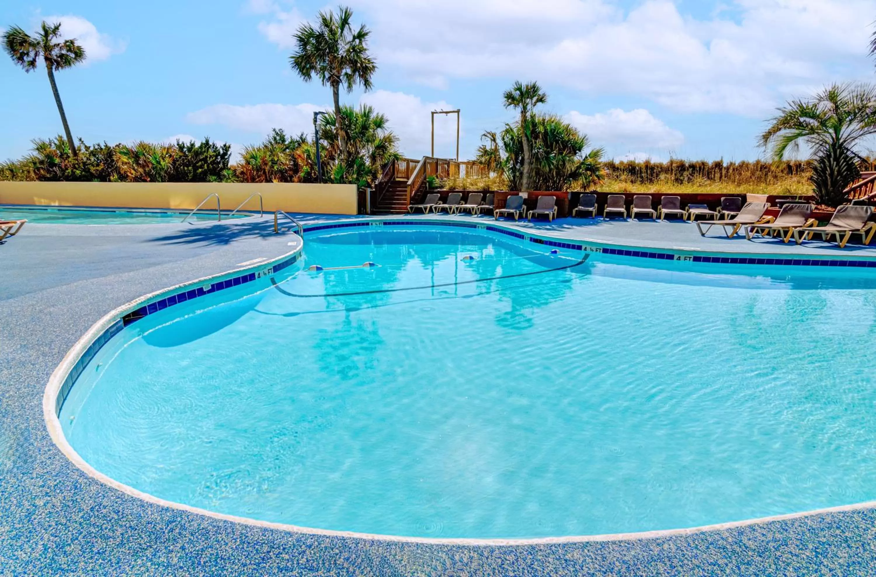 Swimming pool in Beach Cove Resort