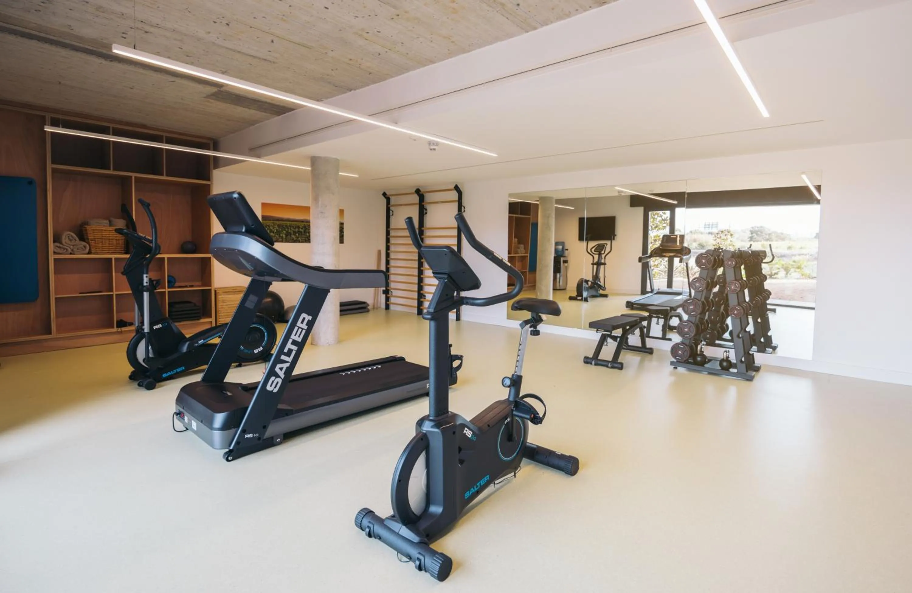 Fitness centre/facilities in Hotel Mas La Boella
