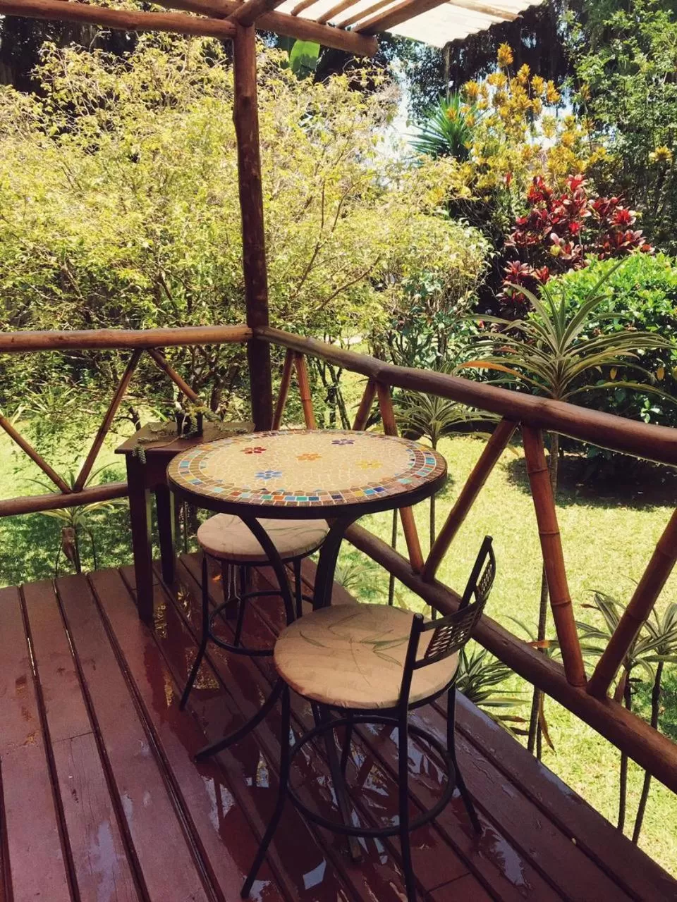 Patio in Pousada Canto Bella Terra