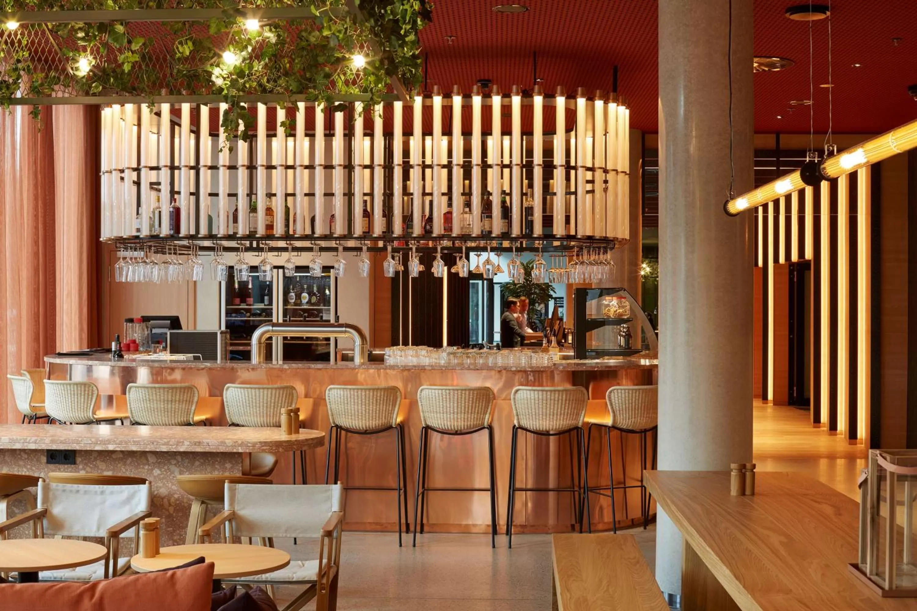 Lounge or bar in Scandic Frankfurt Hafenpark