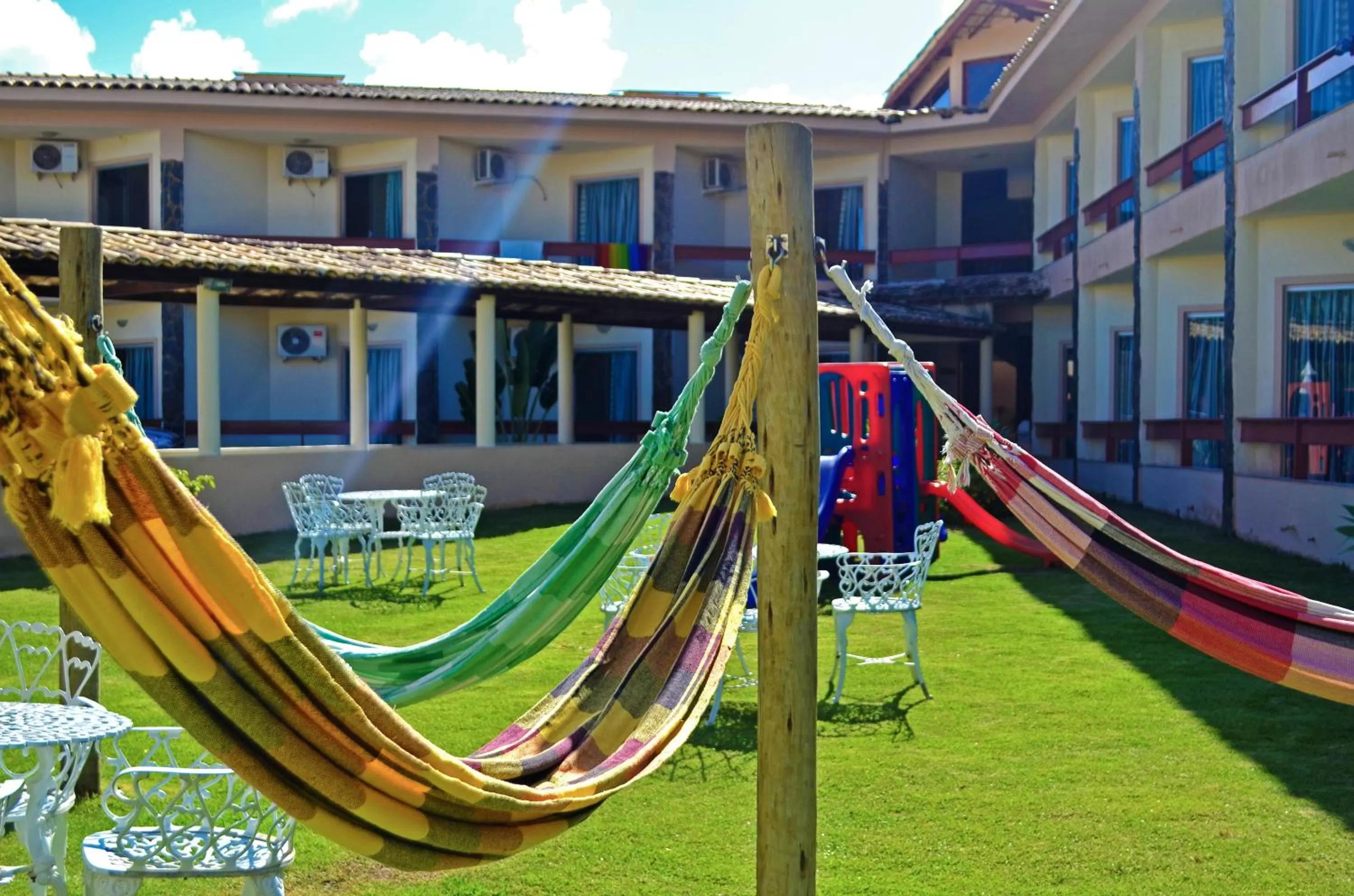 Children play ground in Pontal Praia Hotel