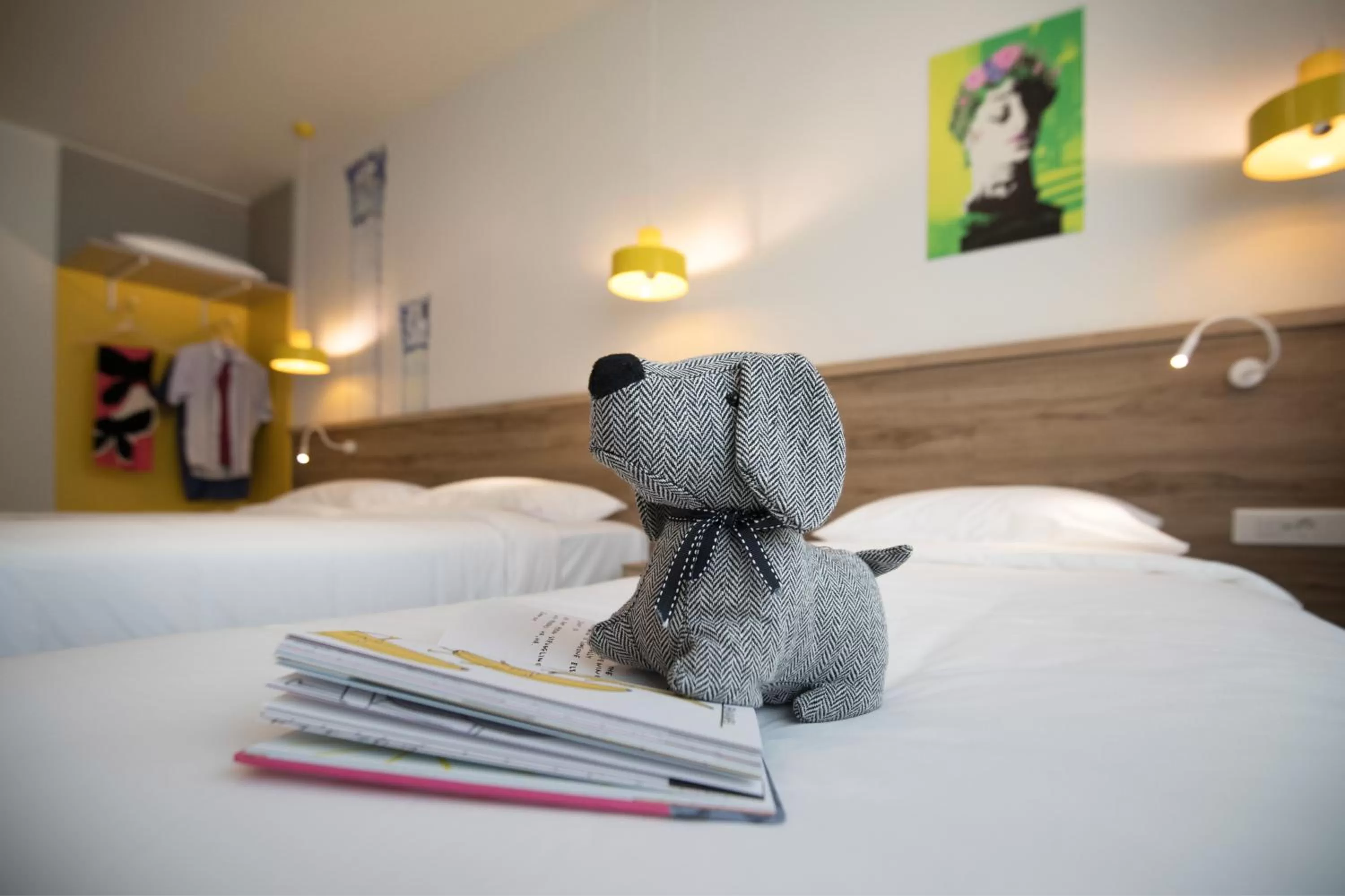Bed in ibis Styles Athens Routes