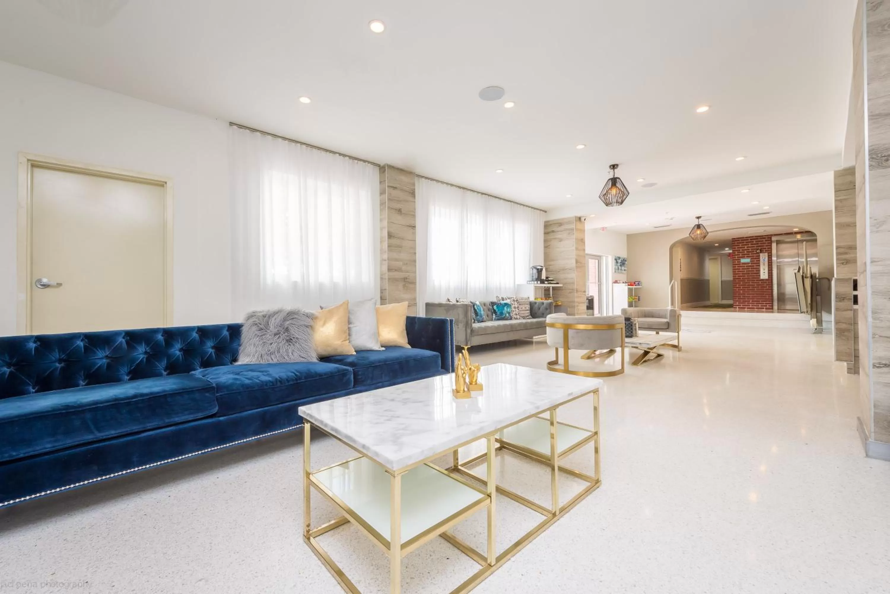 Lobby or reception in Hotel Belleza