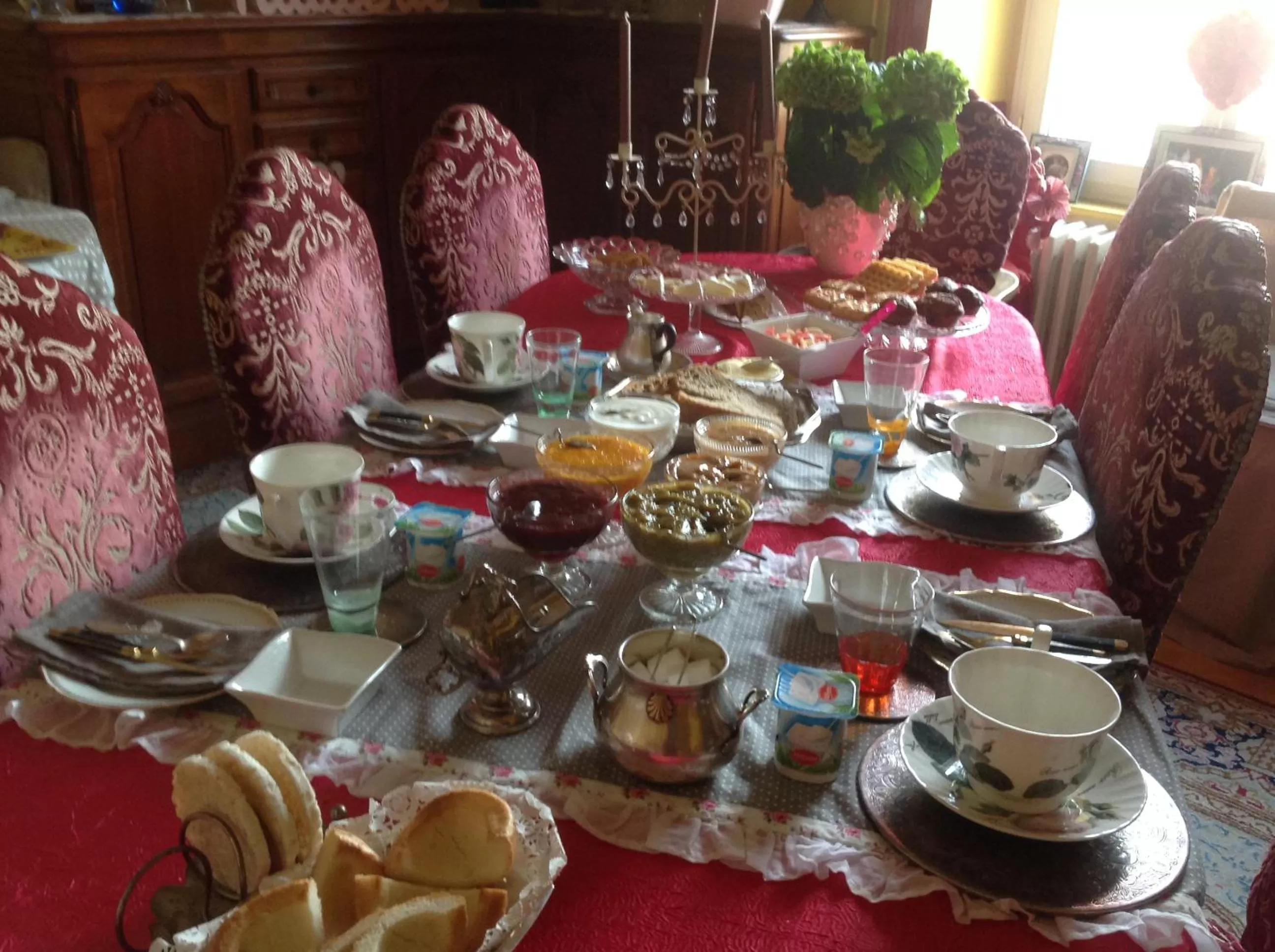 Food and drinks, Food in La Demeure aux Hortensias