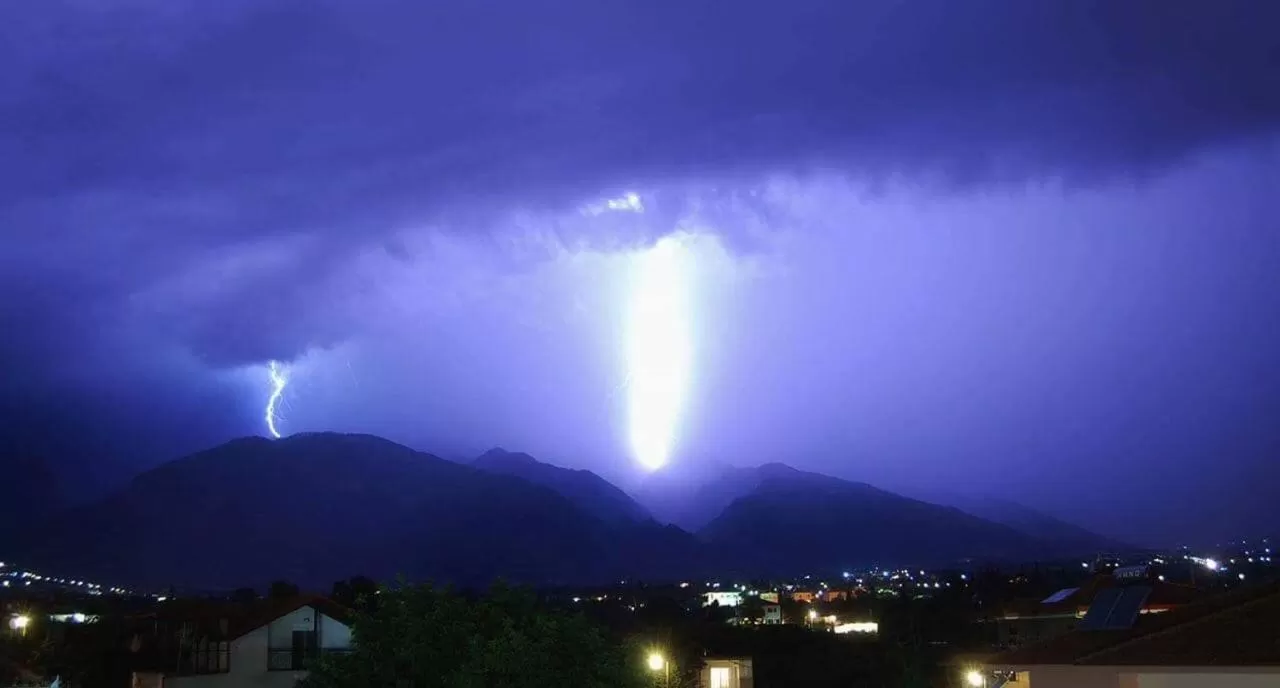 Mountain view in Alexandros Hotel