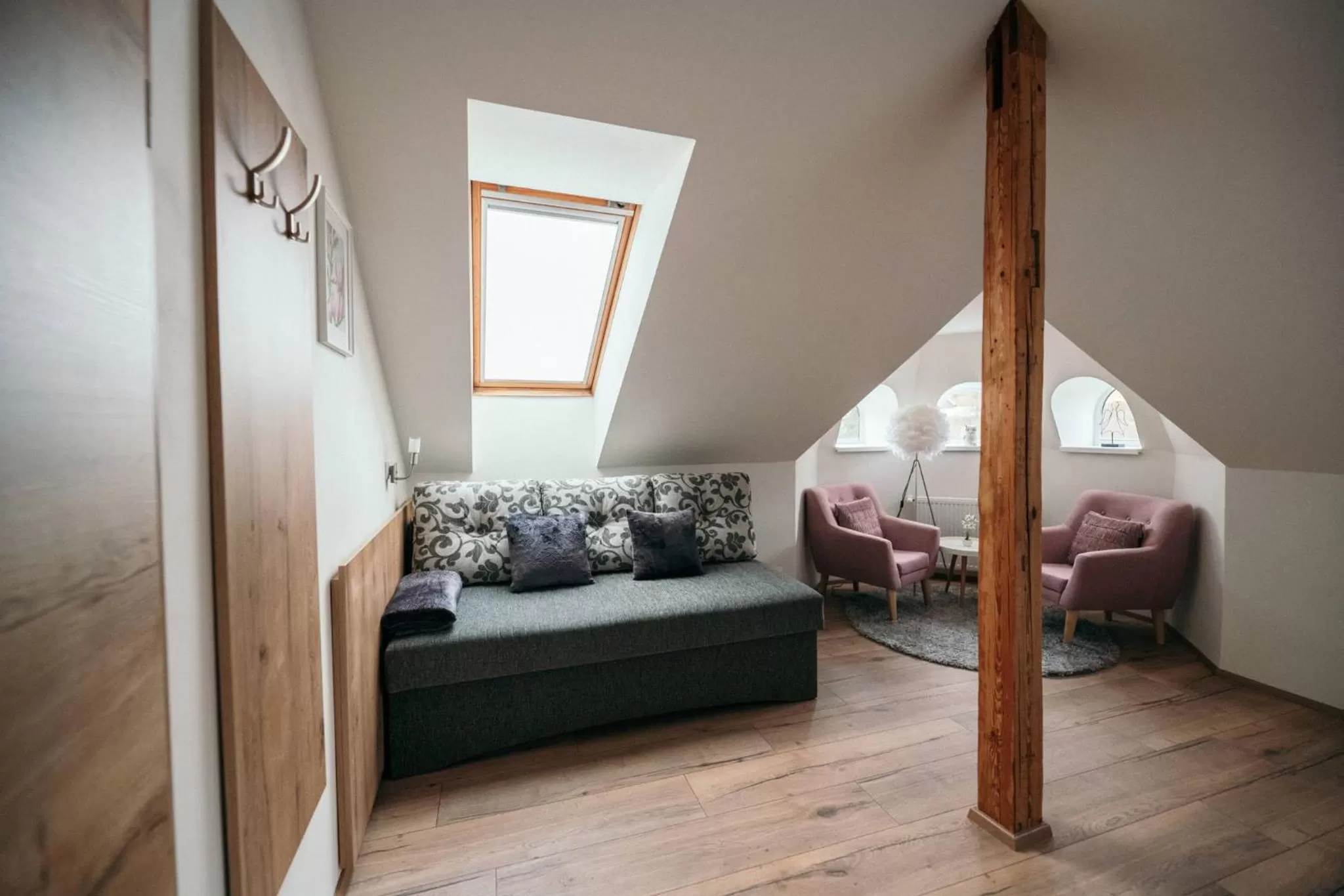 Seating area in Vila Jáchymov