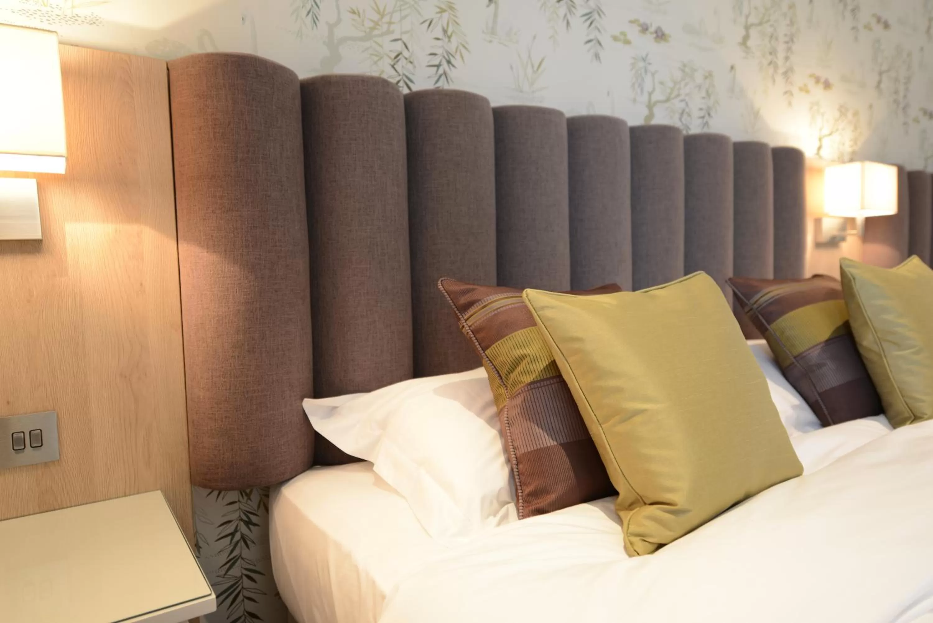 Decorative detail, Bed in The Nottinghamshire Hotel & Golf Club