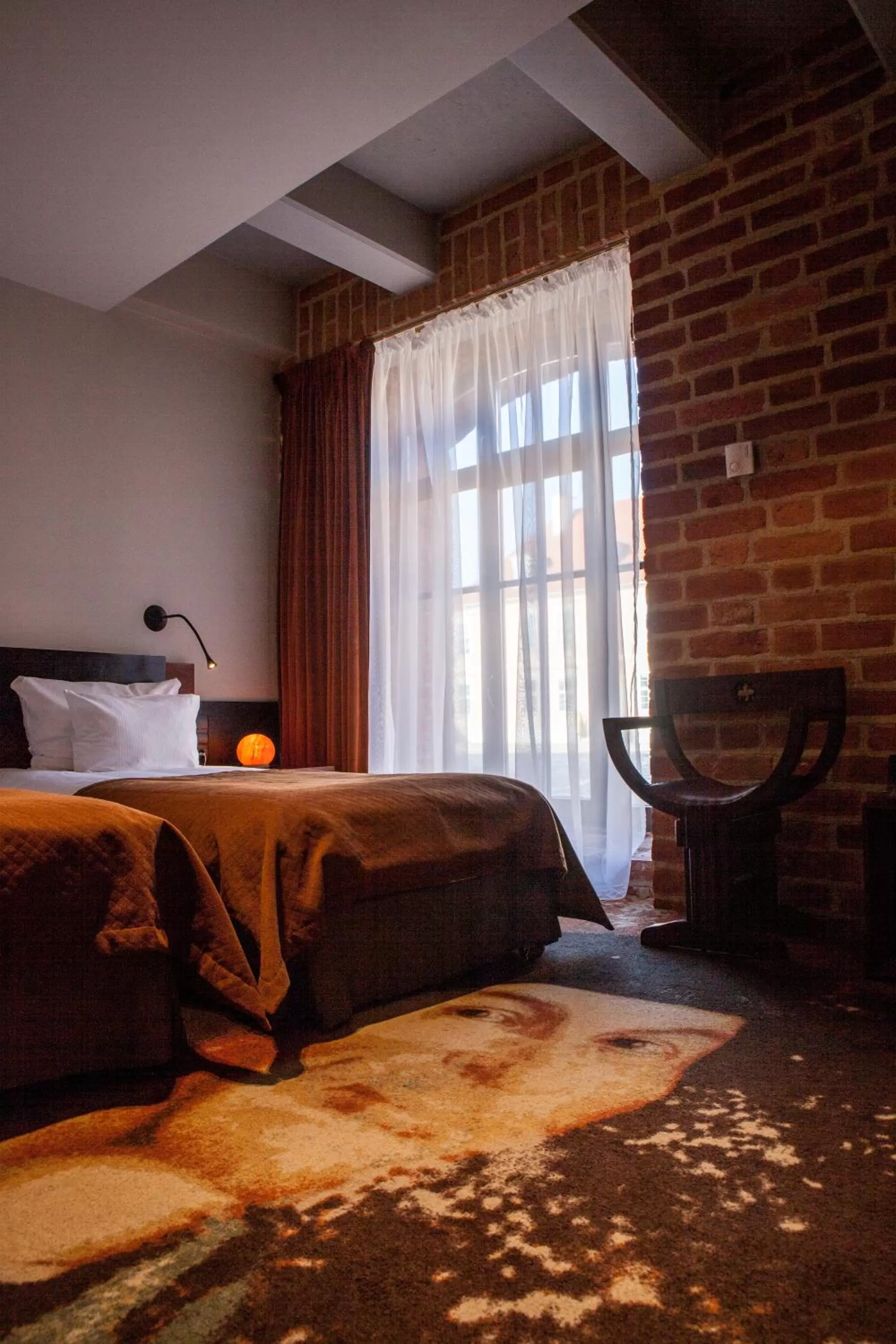 Bed in Hotel Krasicki