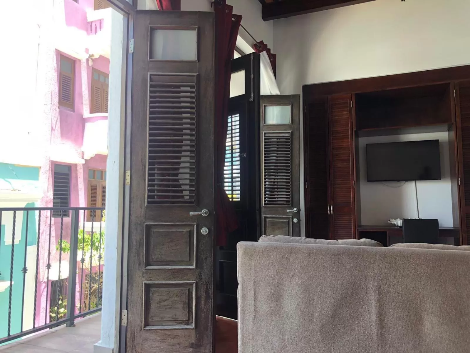 Bed in La Terraza de San Juan