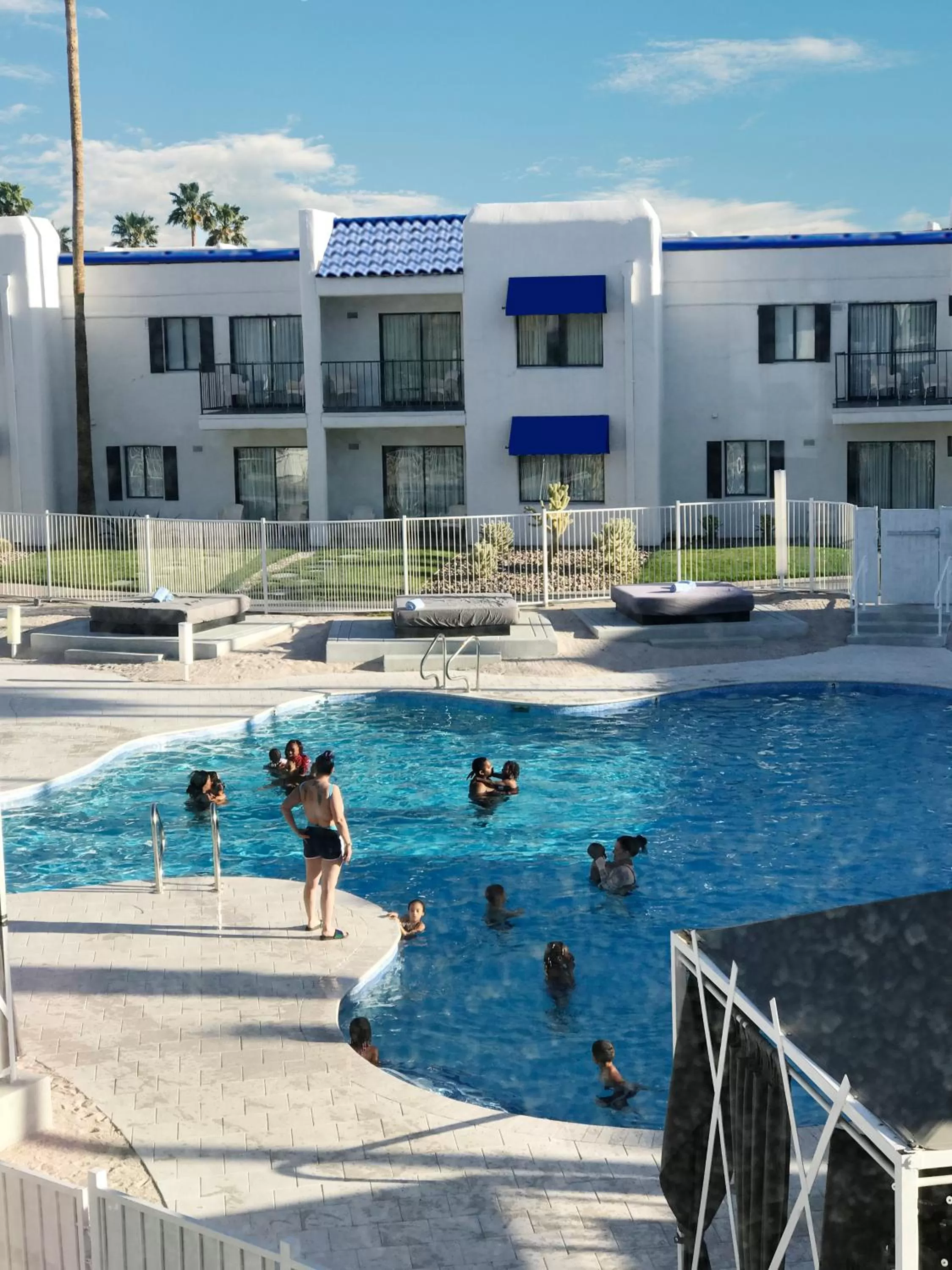Pool view in Serene Vegas Boutique Hotel Las Vegas