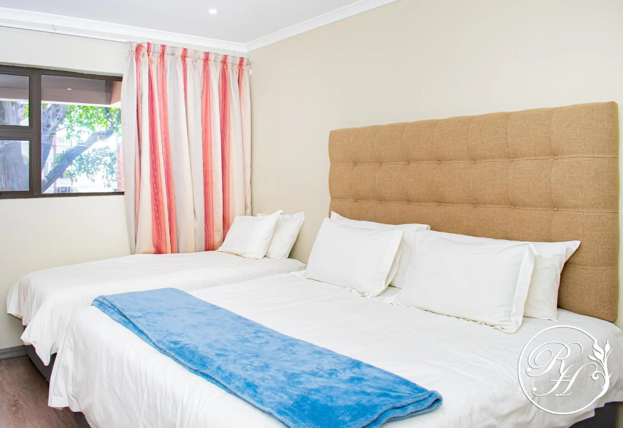 Bed in Roseland House Self Catering