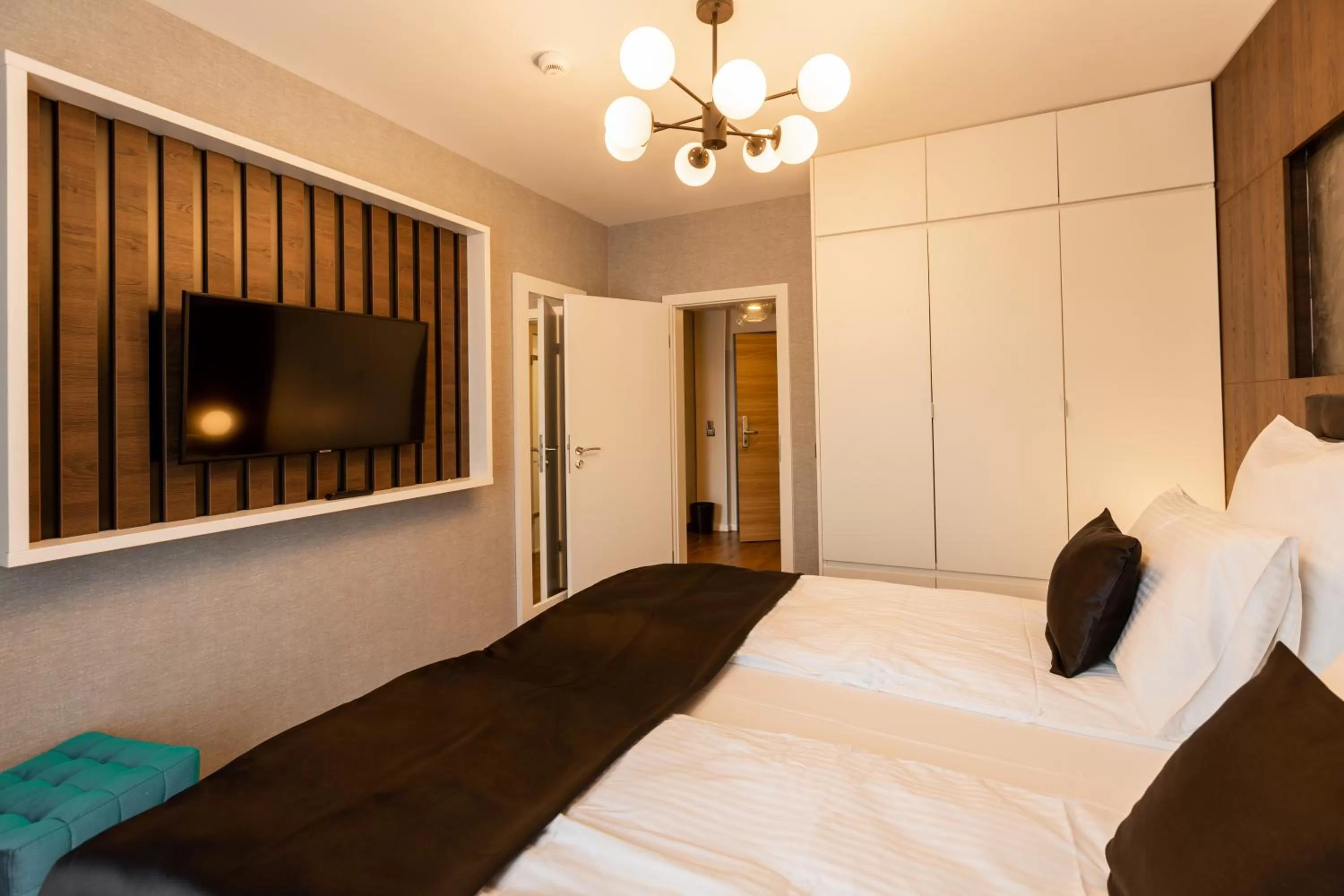 Bed in Bach Apartments