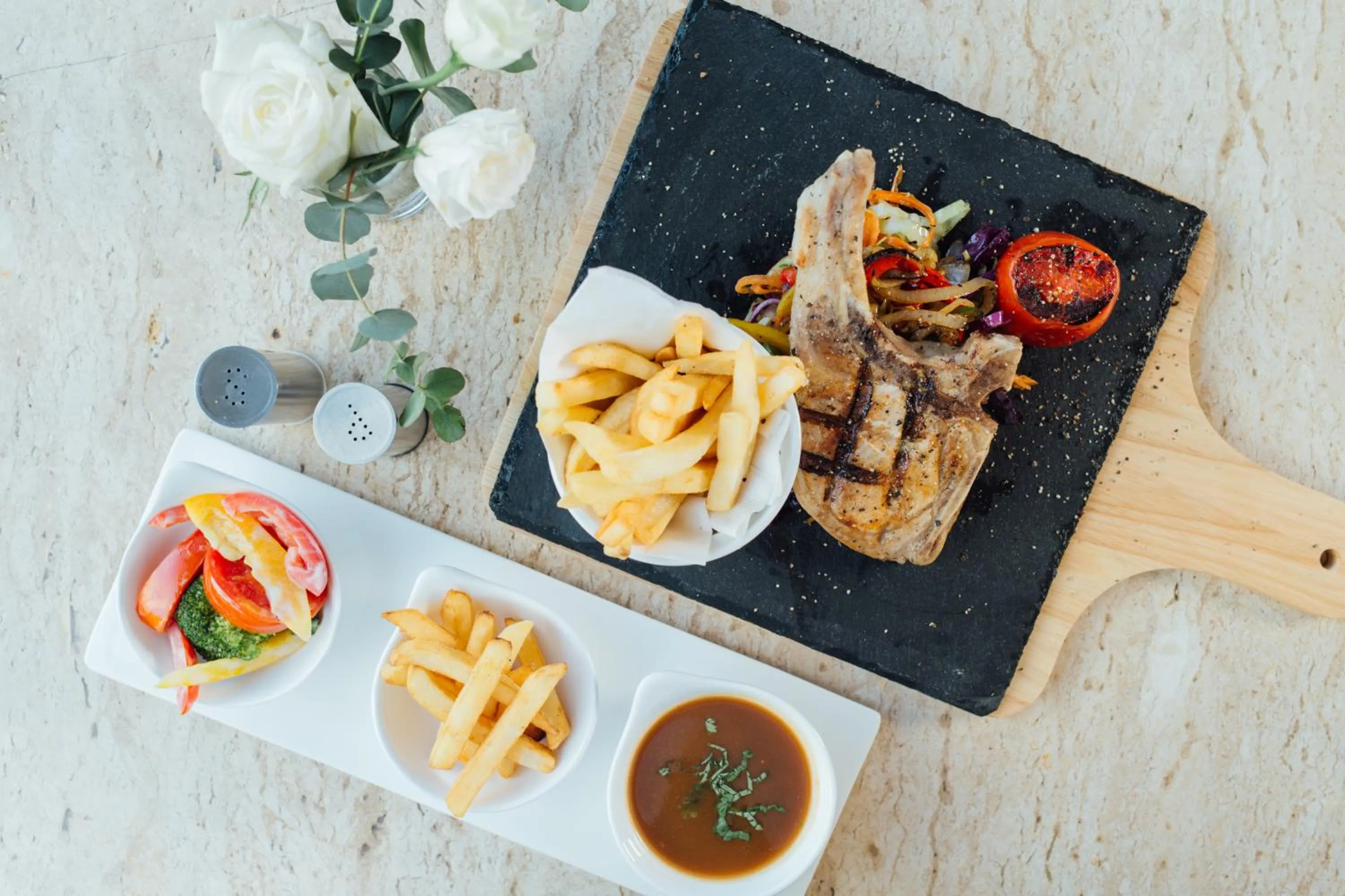 Food close-up in Seasons Siam Hotel